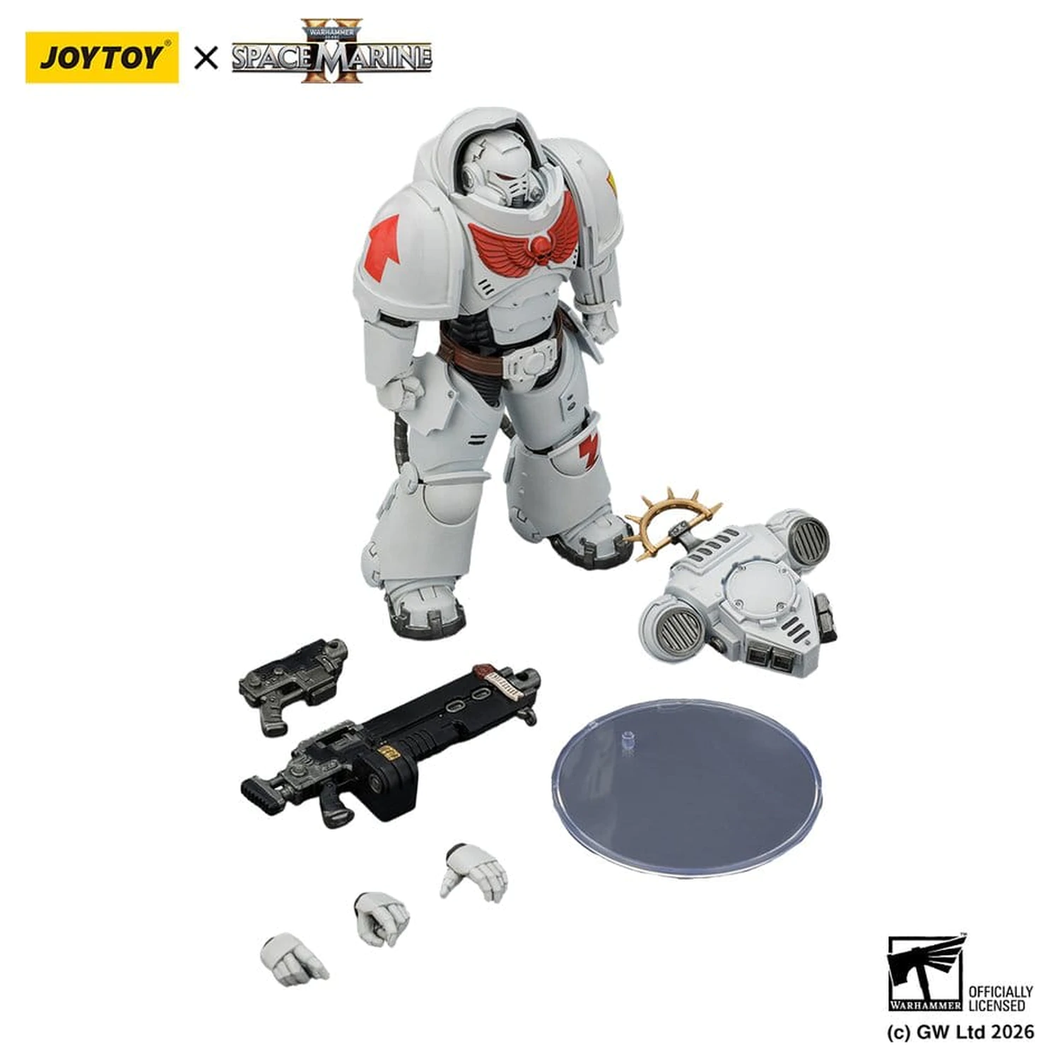 Warhammer 40,000 Action Figure Game Edition White Scars Heavy Intercessor 13 cm zdjęcie produktu