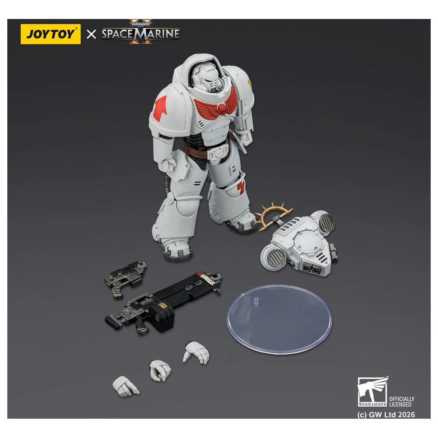 Warhammer 40,000 Action Figure Game Edition White Scars Heavy Intercessor 13 cm zdjęcie produktu