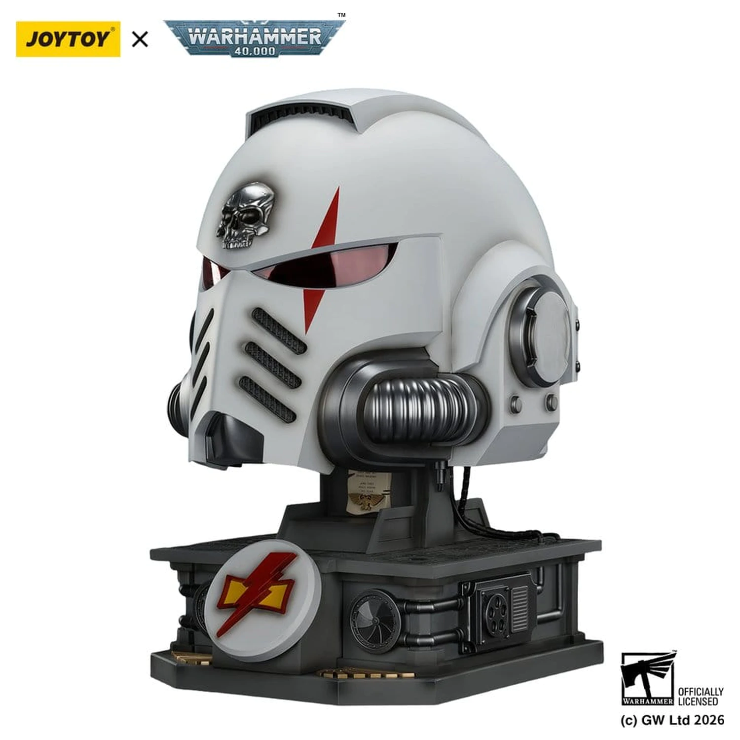 Warhammer 40,000 Helmet with Display Stand White Scars MkX 44 cm zdjęcie produktu