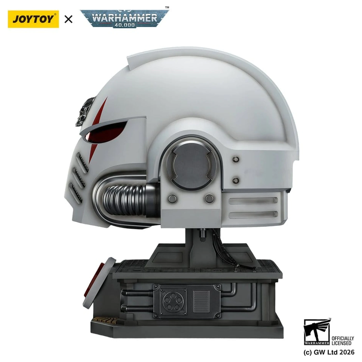 Warhammer 40,000 Helmet with Display Stand White Scars MkX 44 cm zdjęcie produktu
