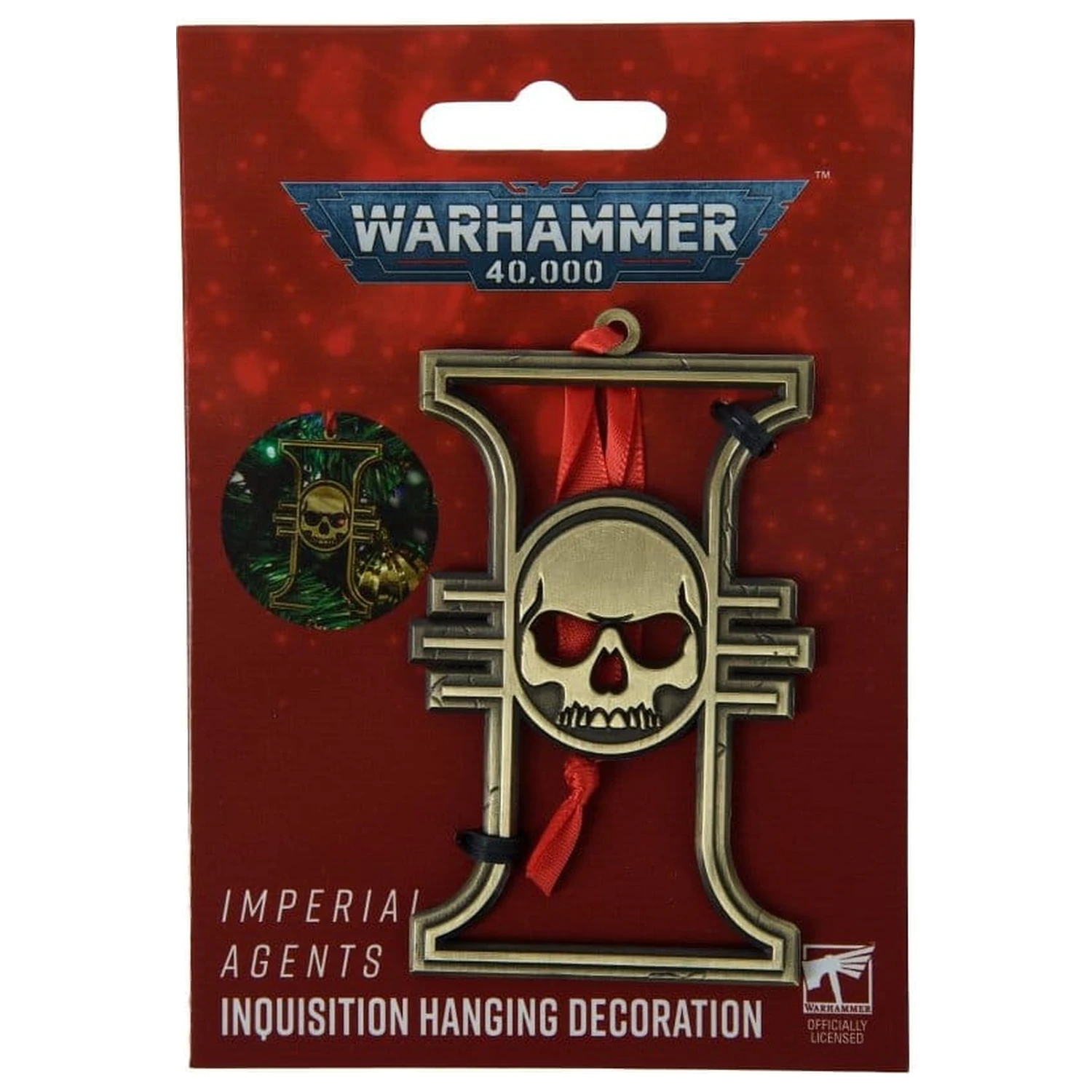 Warhammer 40,000 Wisząca dekoracja Imperial Agents Inquisition 17 cm zdjęcie produktu
