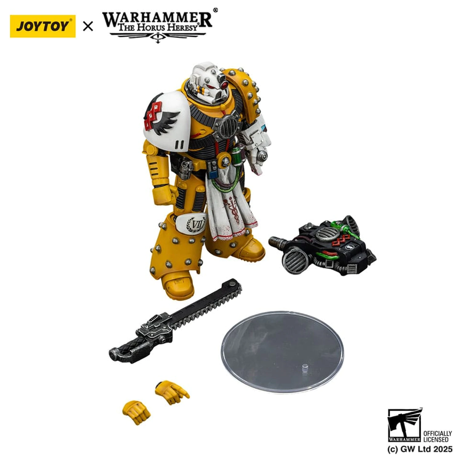 Warhammer 40,000: Imperial Fists figurka akcji Legion Apothecary 12 cm zdjęcie produktu