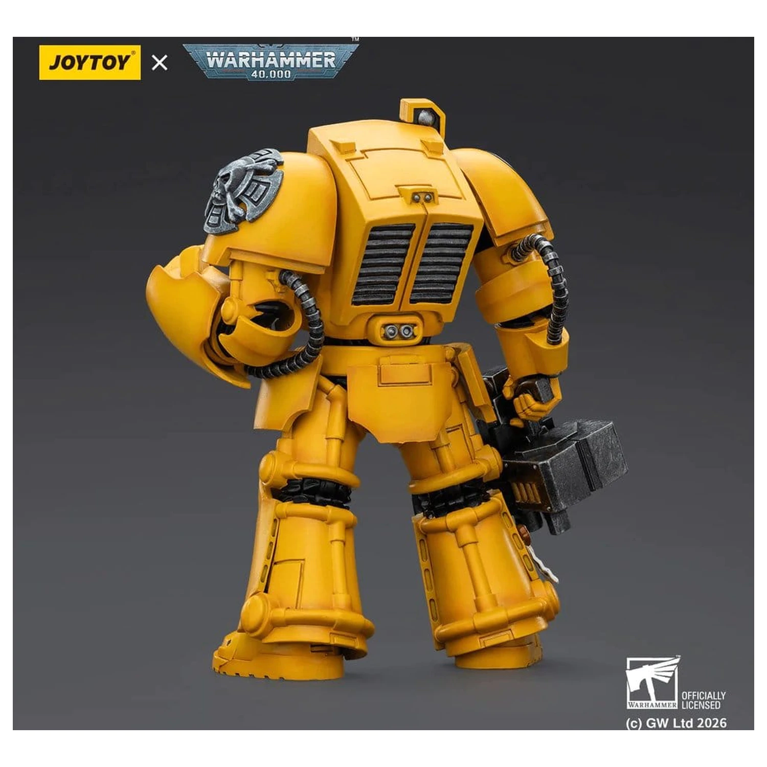 Warhammer 40,000 Figurka Akcji Imperial Fists Terminator 2 z Power Fist i Storm Bolter 14 cm zdjęcie produktu
