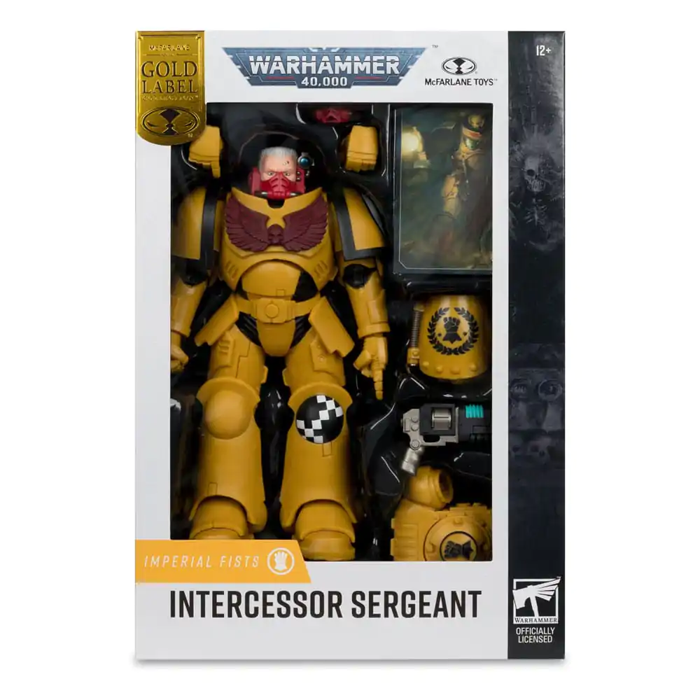 Warhammer 40,000 Figurka Akcji Intercessor Sergeant (Imperial Fist) (Gold Label) 18 cm zdjęcie produktu