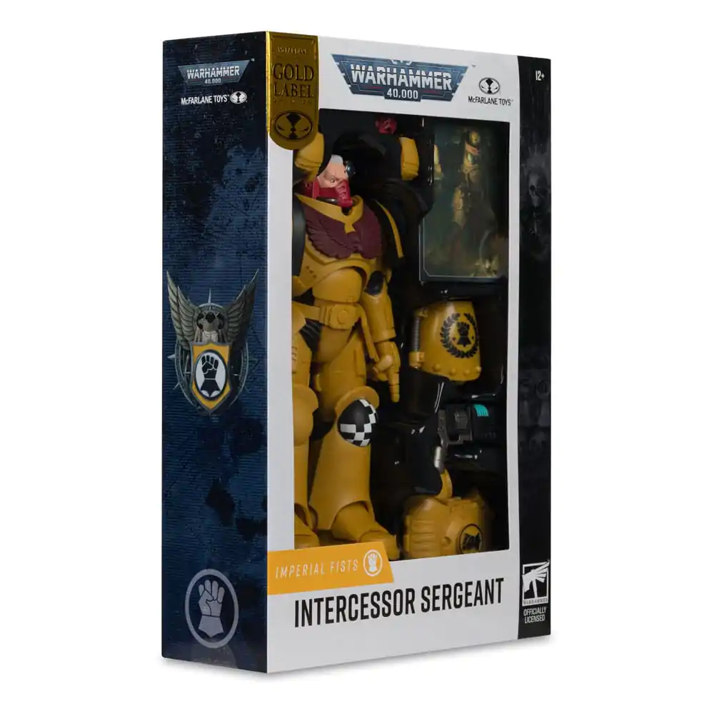 Warhammer 40,000 Figurka Akcji Intercessor Sergeant (Imperial Fist) (Gold Label) 18 cm zdjęcie produktu