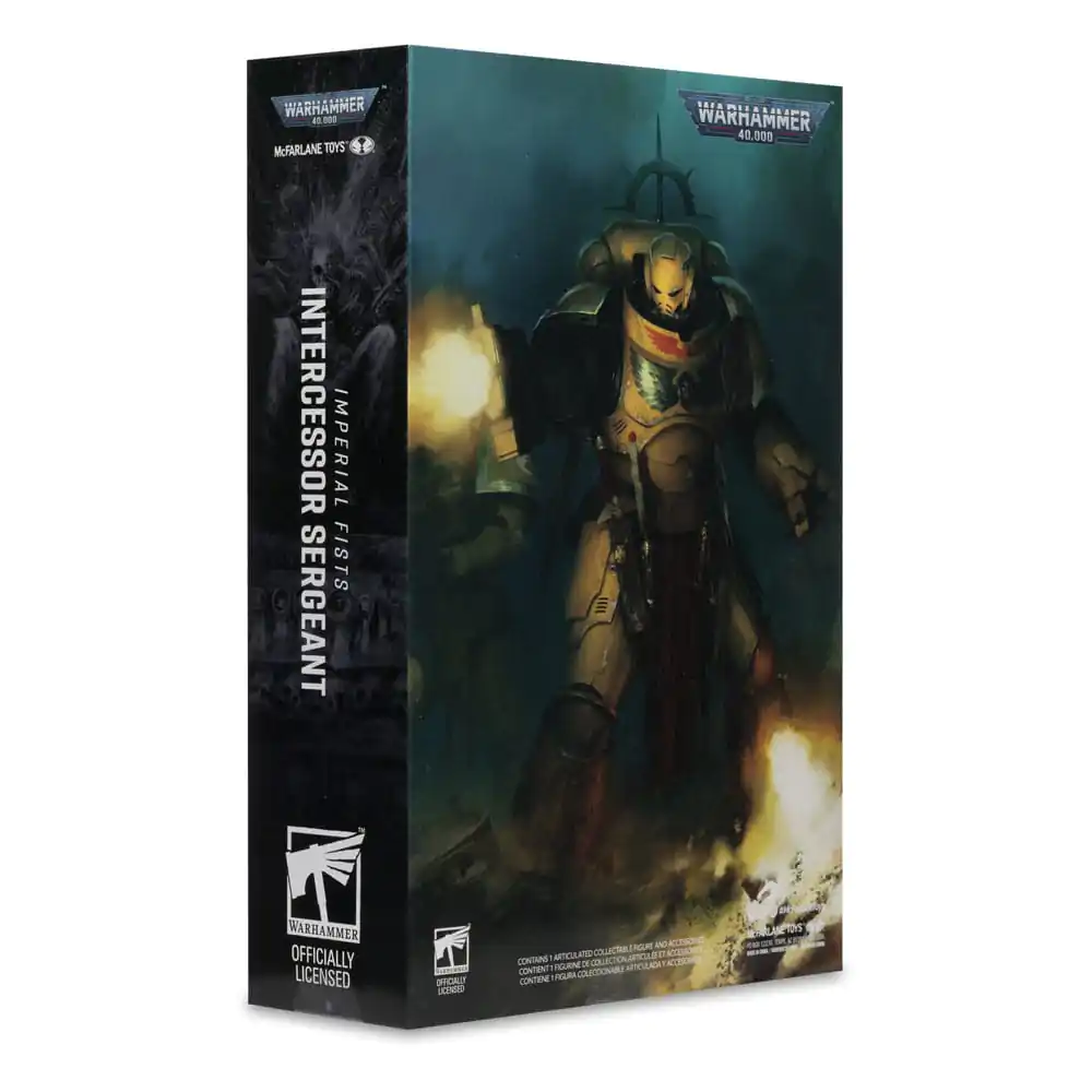 Warhammer 40,000 Figurka Akcji Intercessor Sergeant (Imperial Fist) (Gold Label) 18 cm zdjęcie produktu