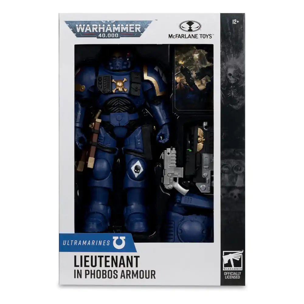 Warhammer 40,000 Figurka Akcji Porucznik w Zbroi Phobos (Ultramarines) 18 cm zdjęcie produktu