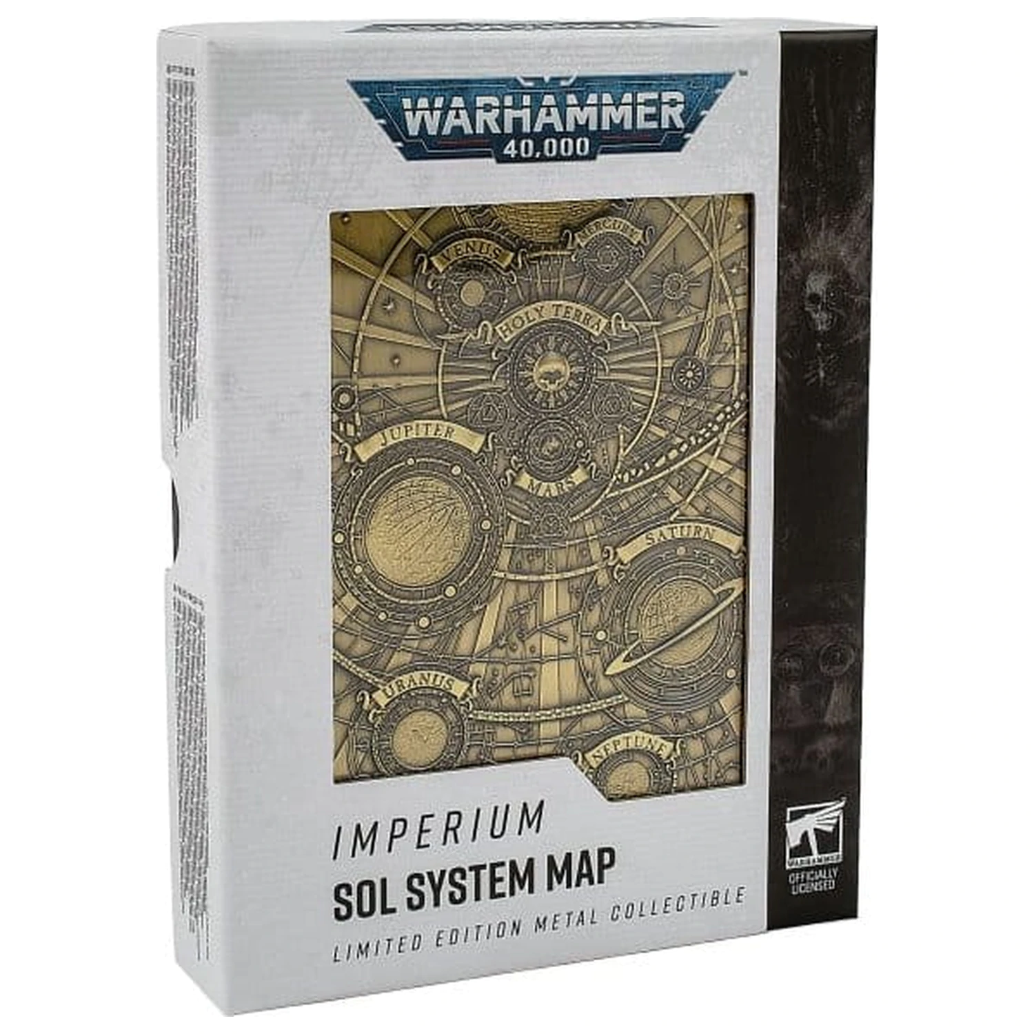 Warhammer 40,000 Metalowa mapa Układ Słoneczny zdjęcie produktu