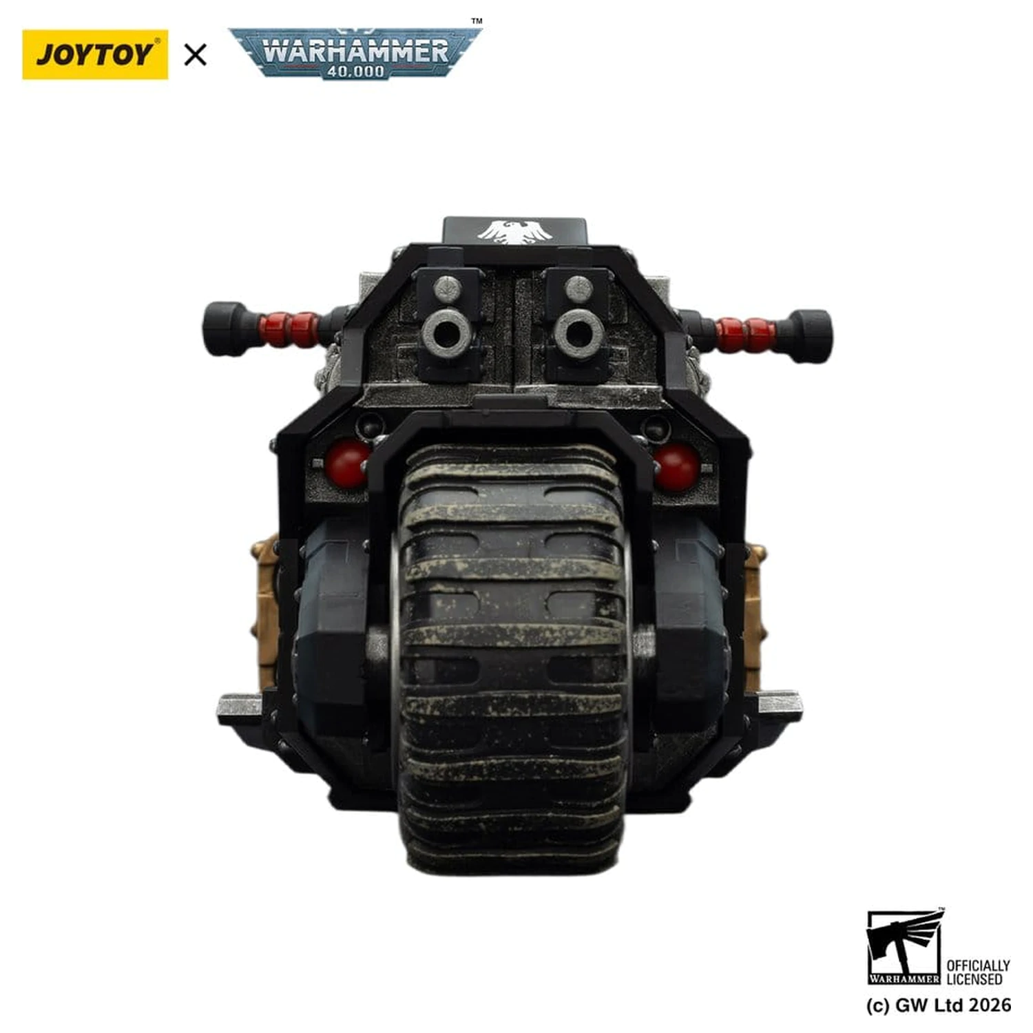 Warhammer 40,000 Raider-pattern Combat Bike Raven Guard z podwójnymi karabinami boltowymi 22 cm zdjęcie produktu