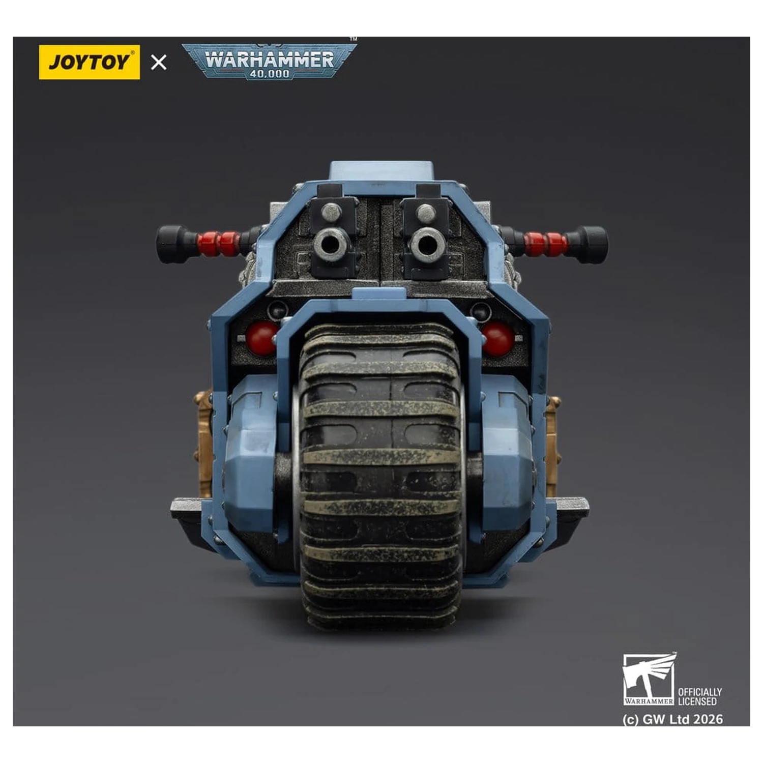Warhammer 40,000 Raider-pattern Combat Bike Space Wolves z podwójnymi karabinami bolter 22 cm zdjęcie produktu