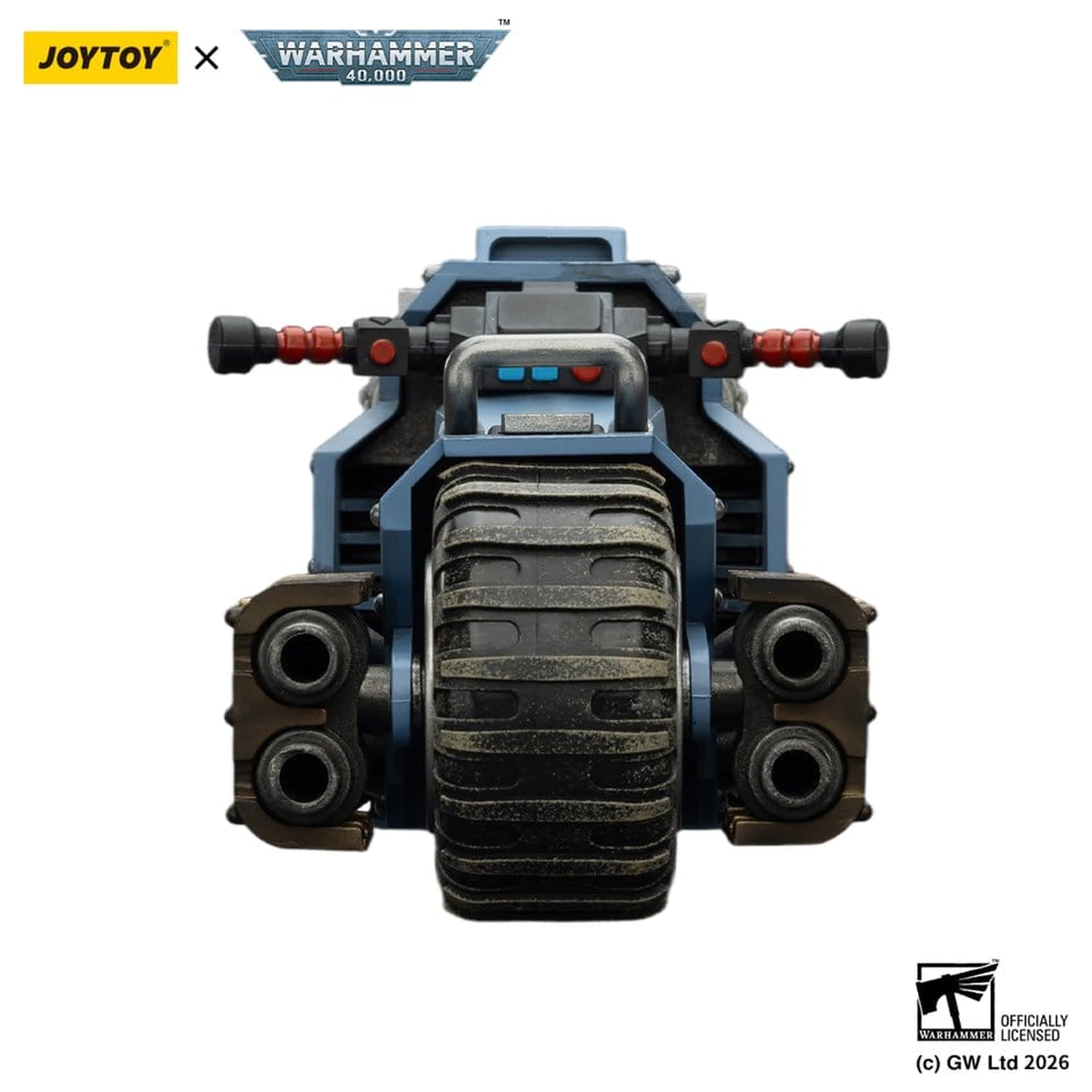 Warhammer 40,000 Raider-pattern Combat Bike Space Wolves z podwójnymi karabinami bolter 22 cm zdjęcie produktu
