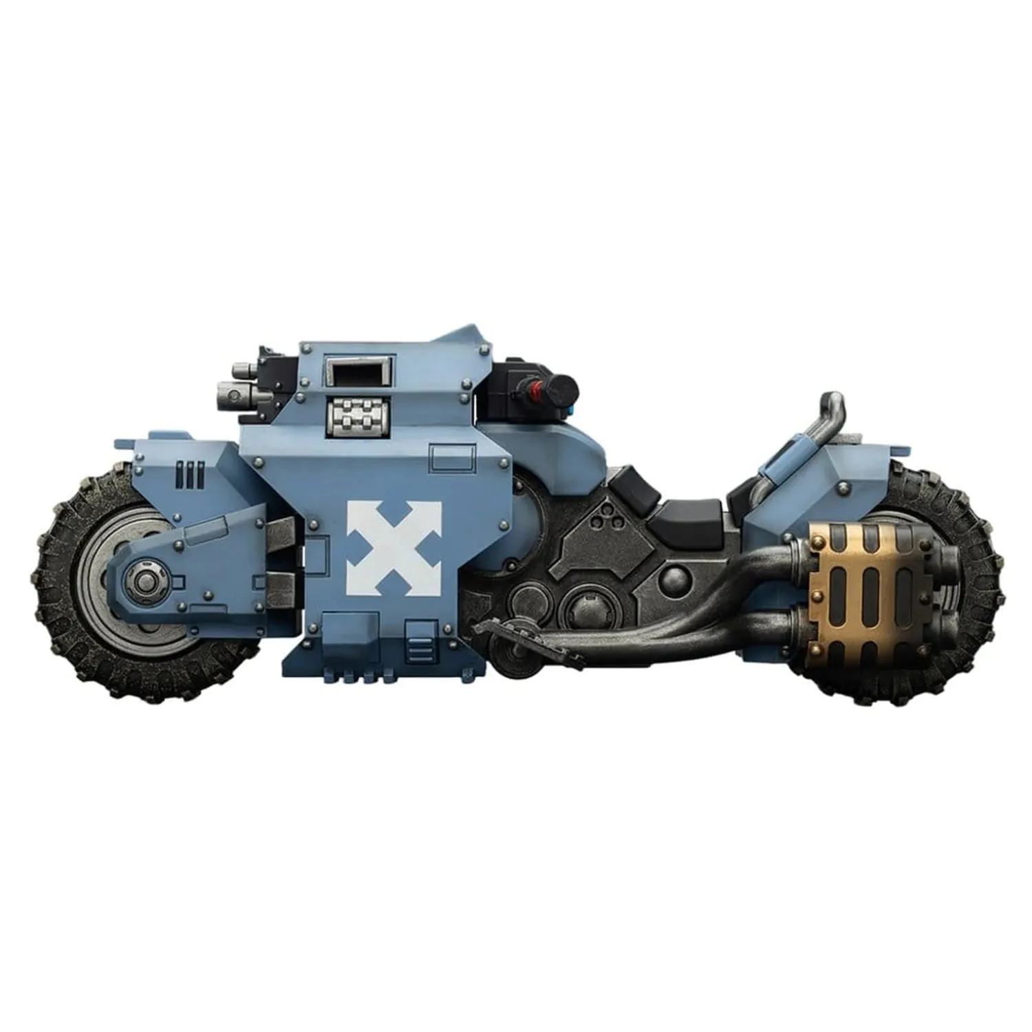 Warhammer 40,000 Raider-pattern Combat Bike Space Wolves z podwójnymi karabinami bolter 22 cm zdjęcie produktu