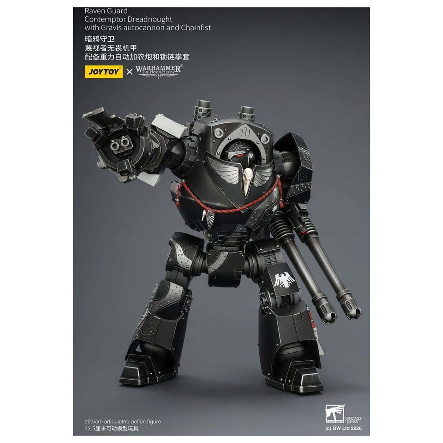 Warhammer 40,000 Figurka Akcji Raven Guard Contemptor Dreadnought 23 cm zdjęcie produktu