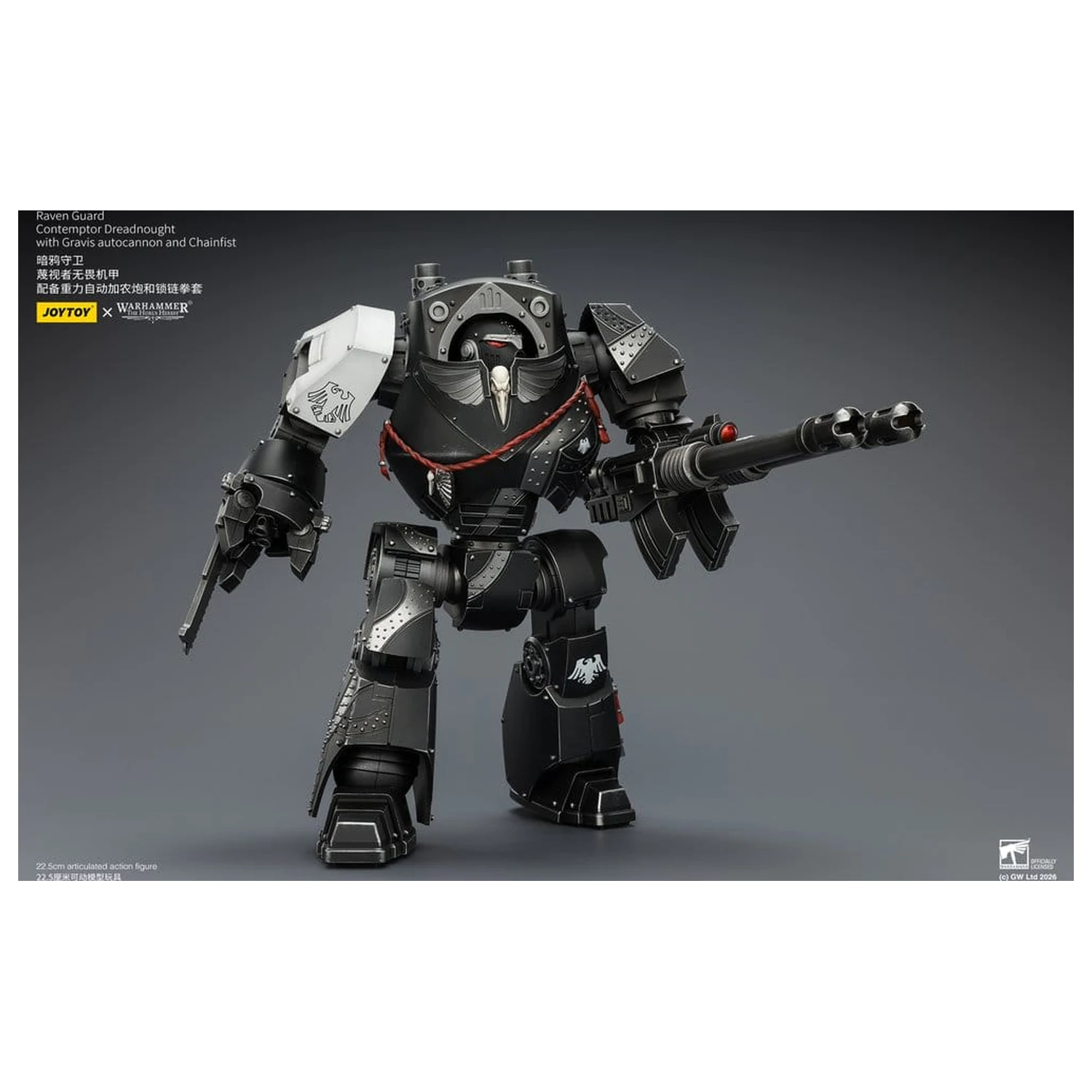 Warhammer 40,000 Figurka Akcji Raven Guard Contemptor Dreadnought 23 cm zdjęcie produktu