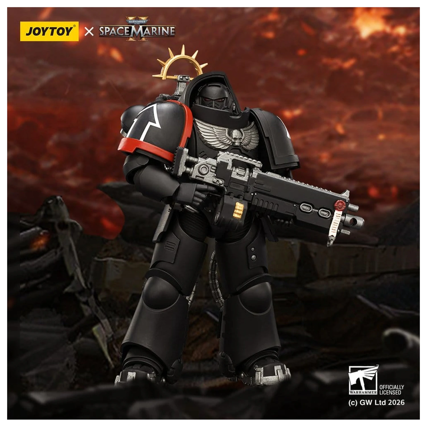 Warhammer 40,000 Figurka Akcji Raven Guard Heavy Intercessor 13 cm zdjęcie produktu