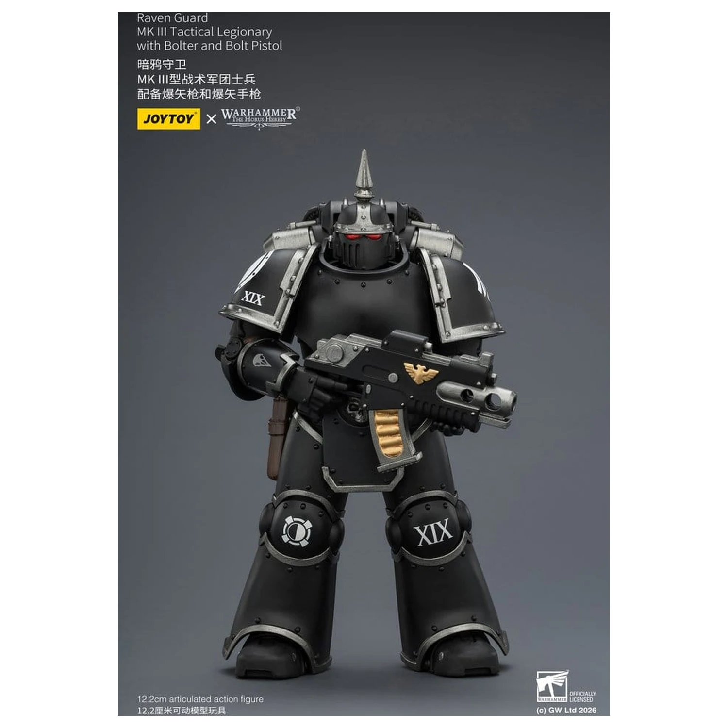 Warhammer 40,000 Action Figure Raven Guard MK III Tactical Legionary 12 cm zdjęcie produktu