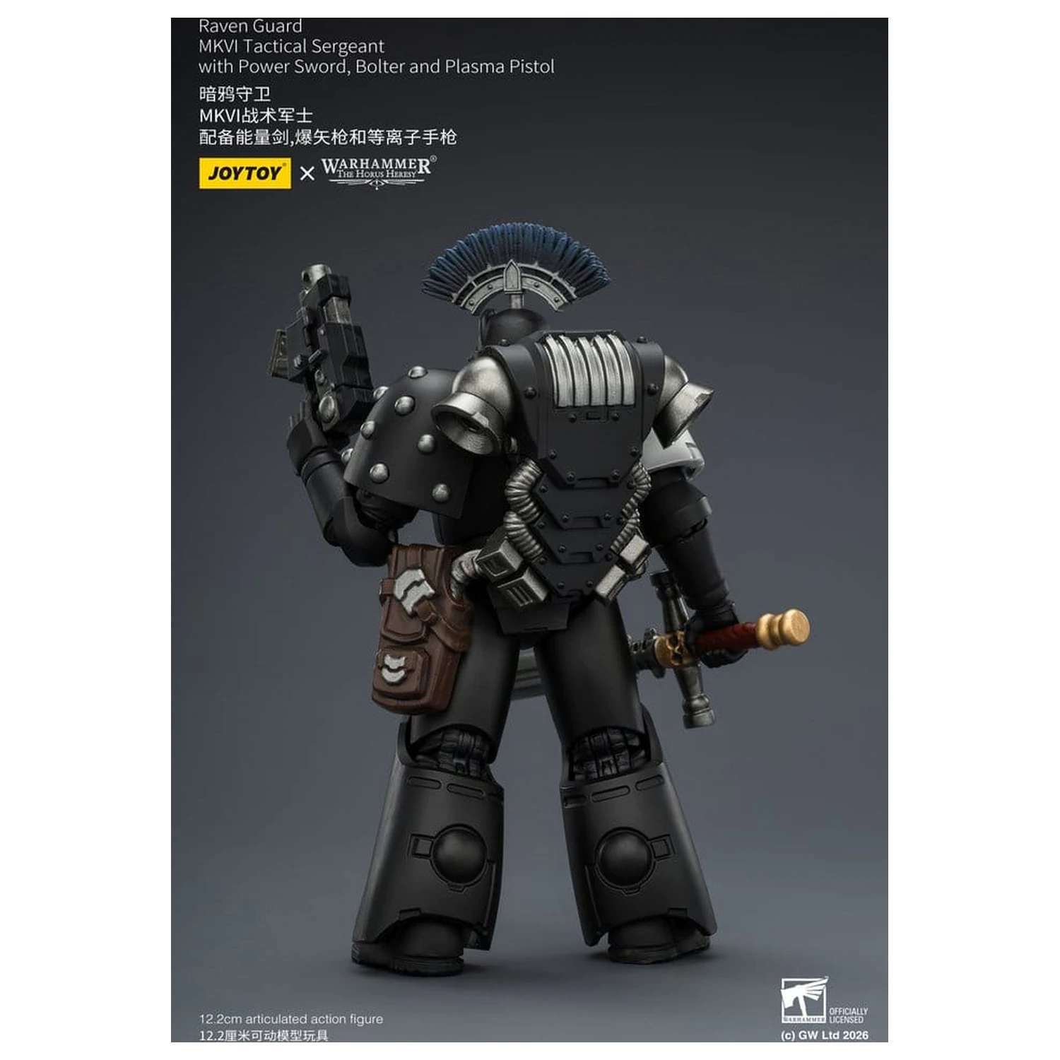 Warhammer 40,000 Action Figure Raven Guard MkVI Tactical Sergeant 12 cm zdjęcie produktu