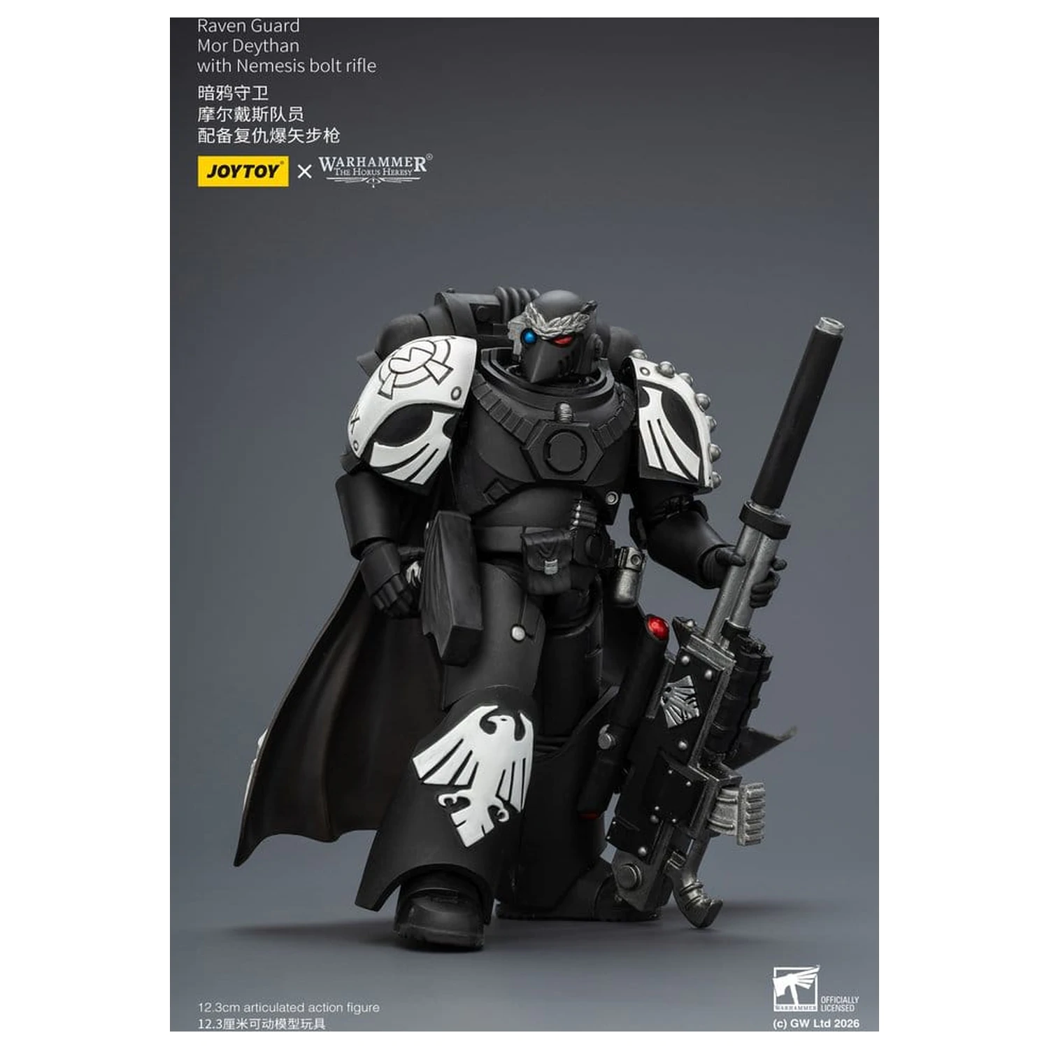 Warhammer 40,000 Figurka Akcji Raven Guard Mor Deythan 12 cm zdjęcie produktu