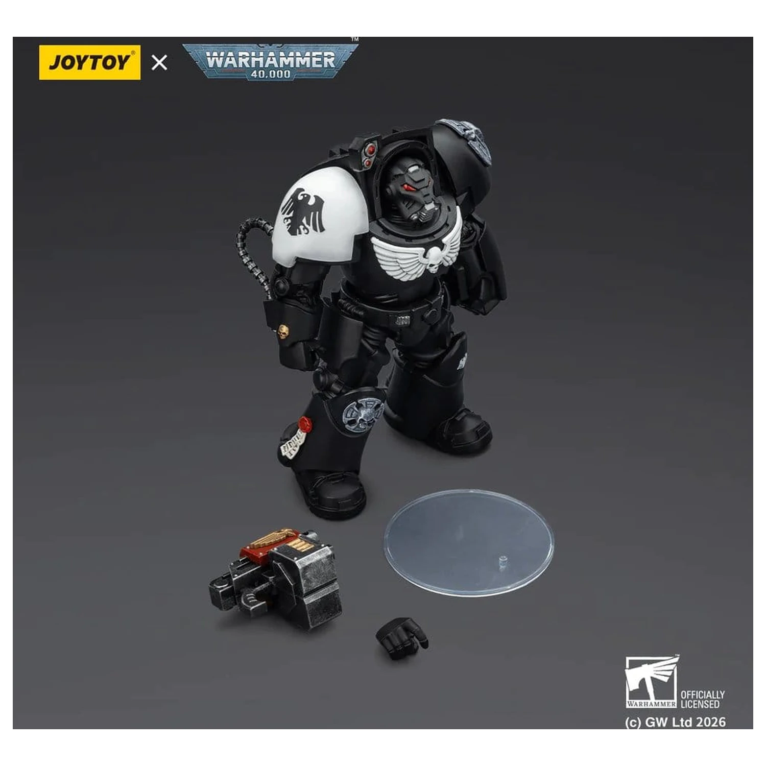Warhammer 40,000 Figurka Akcji Raven Guard Terminator 2 z Power Fist i Storm Bolter 14 cm zdjęcie produktu