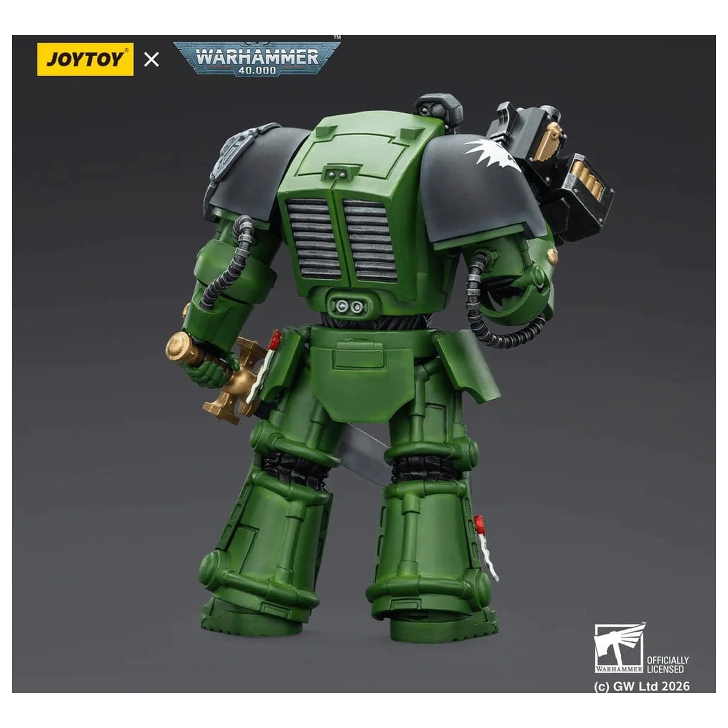 Warhammer 40,000 Figurka Akcji Salamanders Terminator 1 z Power Sword i Storm Bolter 14 cm zdjęcie produktu