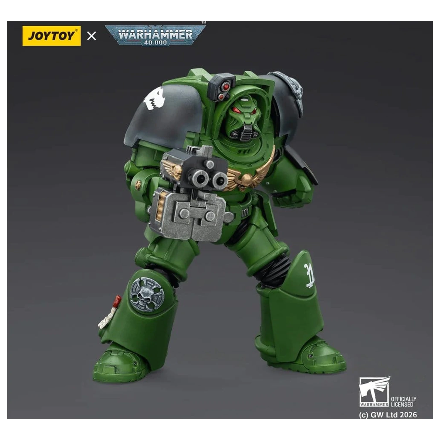 Warhammer 40,000 Figurka Akcji Salamanders Terminator 2 z Power Fist i Storm Bolter 14 cm zdjęcie produktu