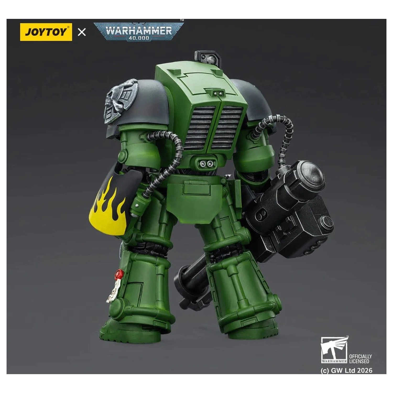 Warhammer 40,000 Action Figure Salamanders Terminator 3 z Power Fist i Assault Cannon 14 cm zdjęcie produktu