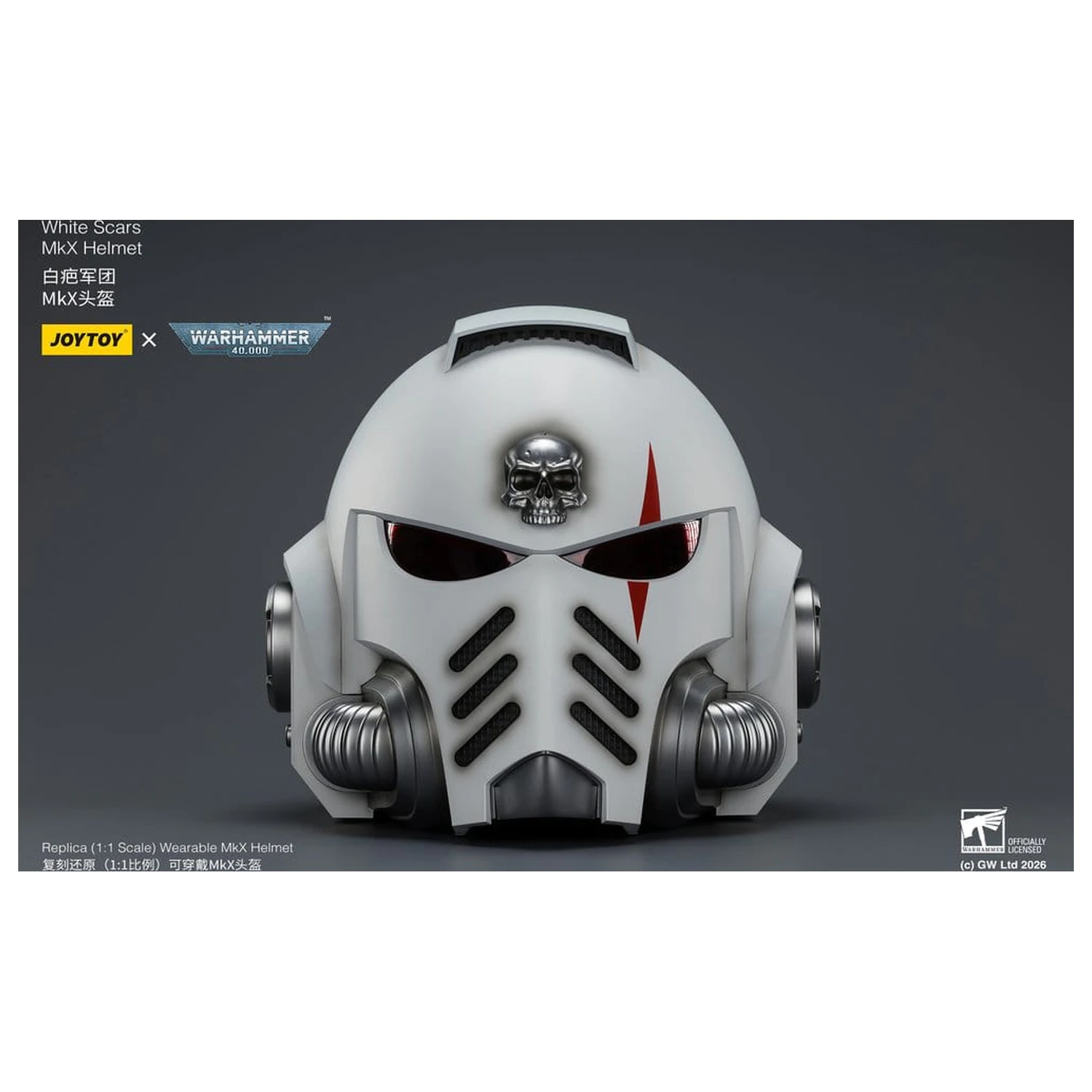 Warhammer 40,000 Hełm White Scars MkX 30 cm zdjęcie produktu
