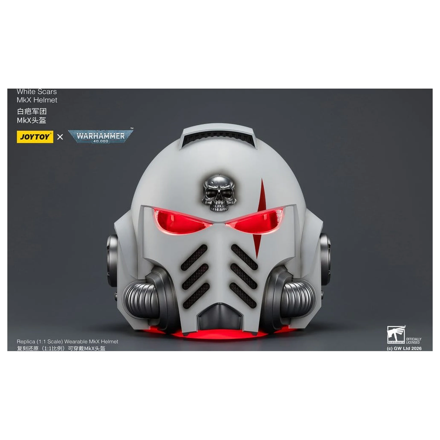 Warhammer 40,000 Hełm White Scars MkX 30 cm zdjęcie produktu