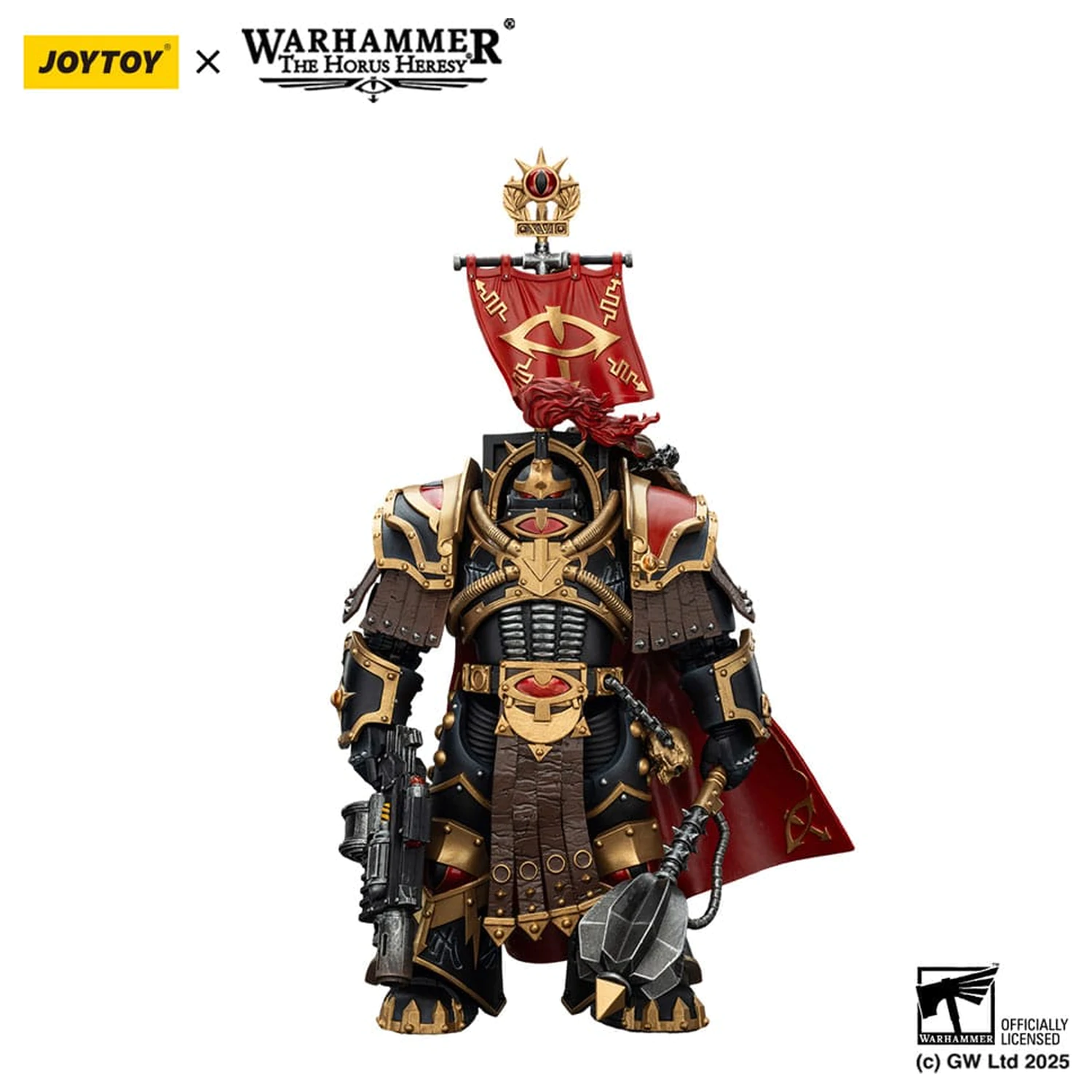 Warhammer 40,000: Sons of Horus Action Figure Legion Cataphractii Praetor z Combi-Melta i Power Maul 14 cm zdjęcie produktu