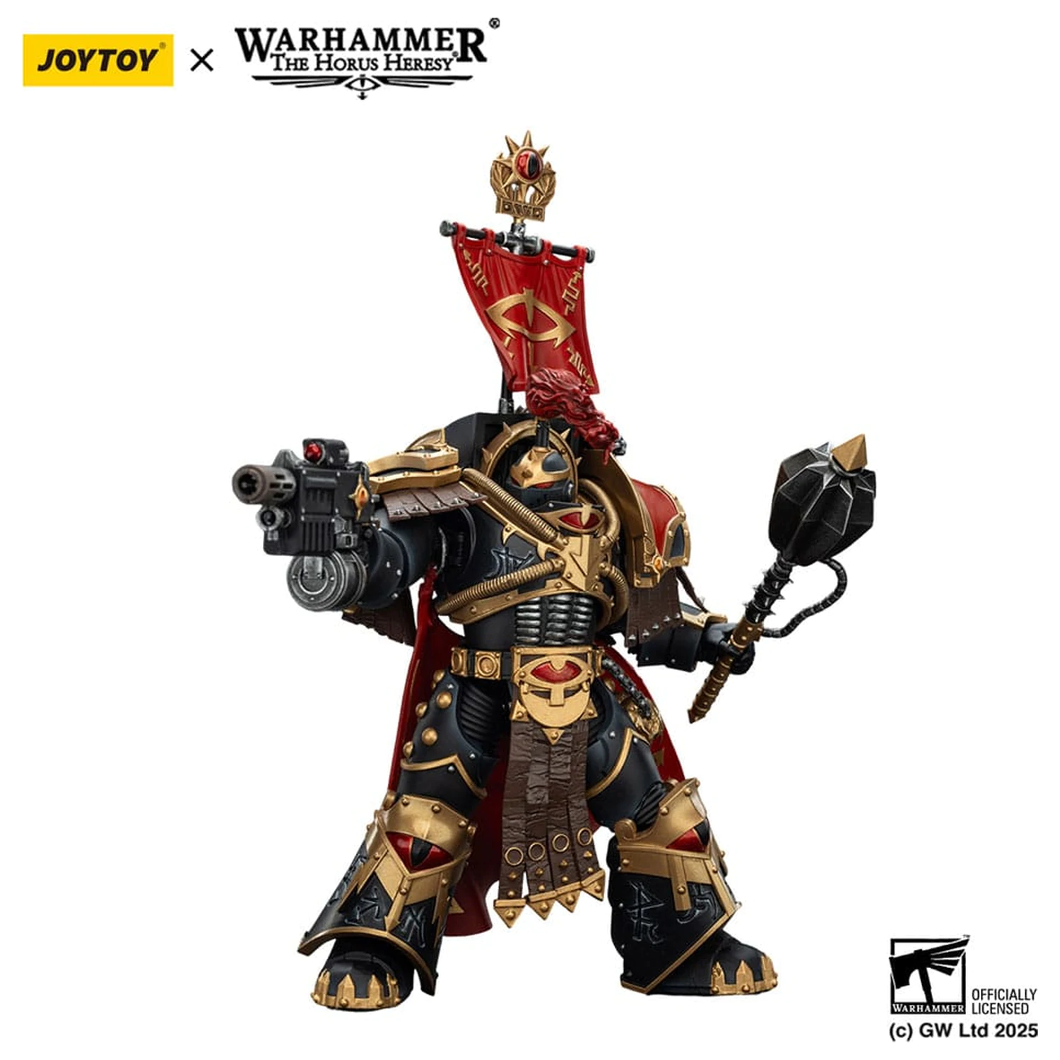 Warhammer 40,000: Sons of Horus Action Figure Legion Cataphractii Praetor z Combi-Melta i Power Maul 14 cm zdjęcie produktu