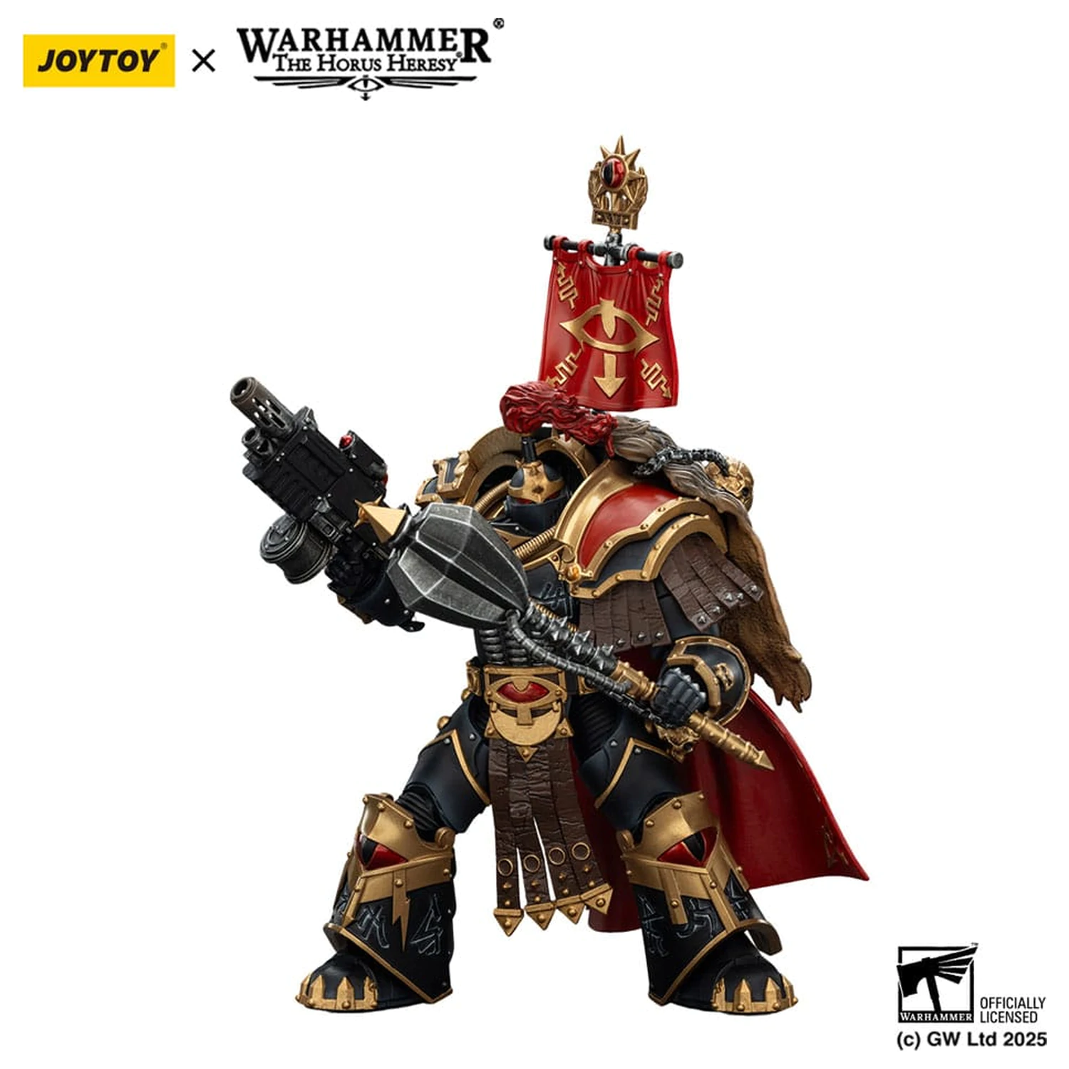 Warhammer 40,000: Sons of Horus Action Figure Legion Cataphractii Praetor z Combi-Melta i Power Maul 14 cm zdjęcie produktu