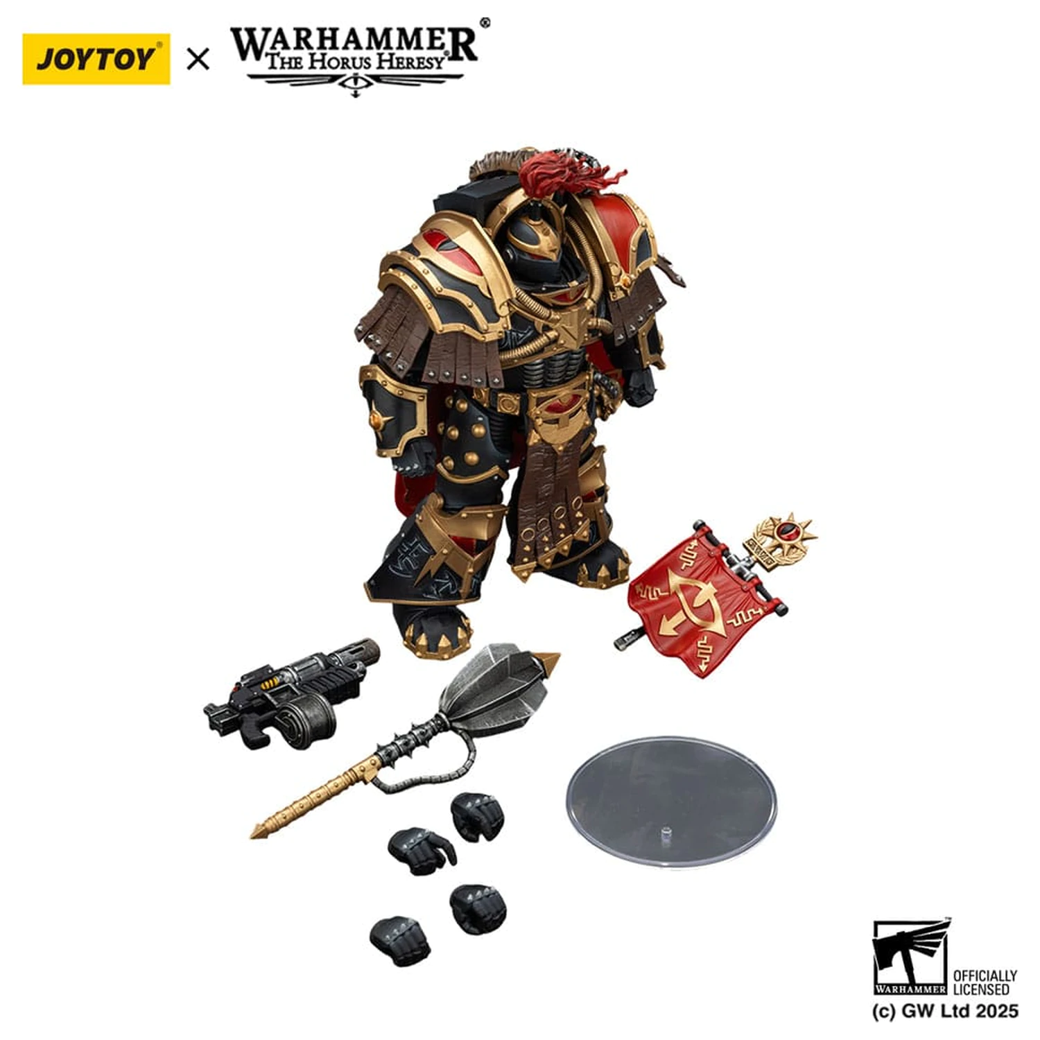 Warhammer 40,000: Sons of Horus Action Figure Legion Cataphractii Praetor z Combi-Melta i Power Maul 14 cm zdjęcie produktu