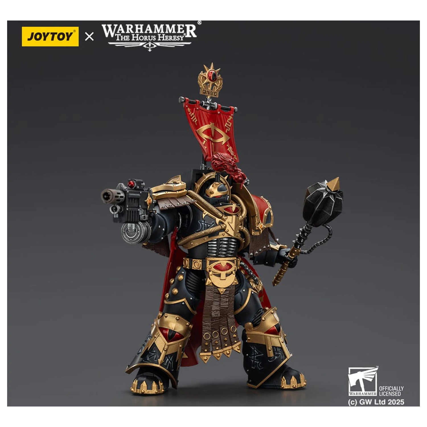 Warhammer 40,000: Sons of Horus Action Figure Legion Cataphractii Praetor z Combi-Melta i Power Maul 14 cm zdjęcie produktu
