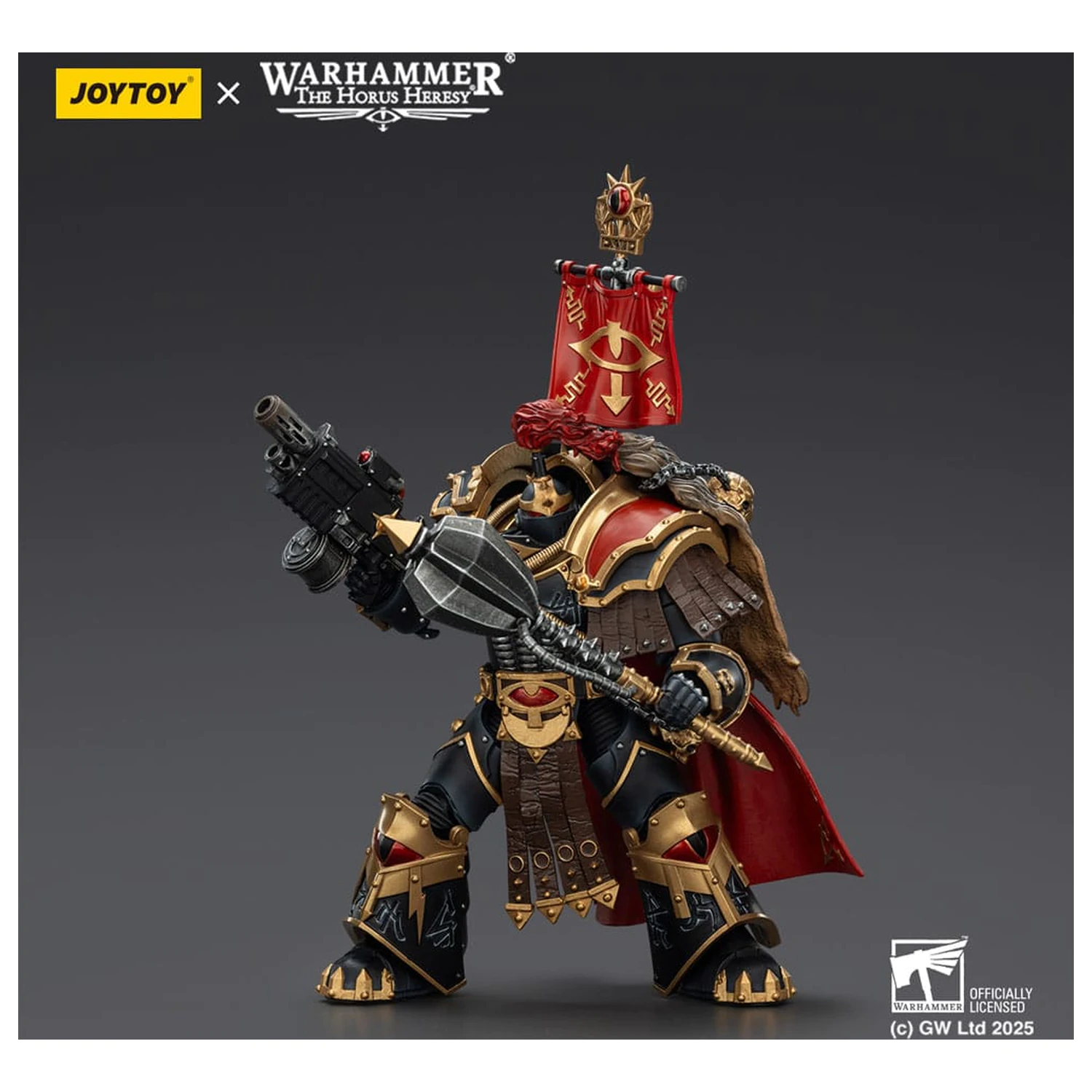 Warhammer 40,000: Sons of Horus Action Figure Legion Cataphractii Praetor z Combi-Melta i Power Maul 14 cm zdjęcie produktu