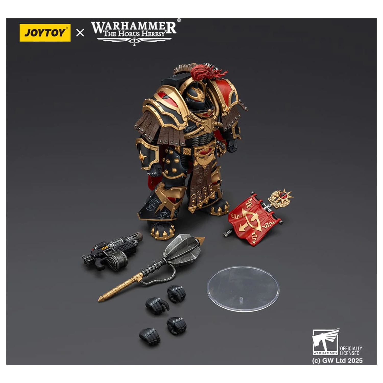 Warhammer 40,000: Sons of Horus Action Figure Legion Cataphractii Praetor z Combi-Melta i Power Maul 14 cm zdjęcie produktu