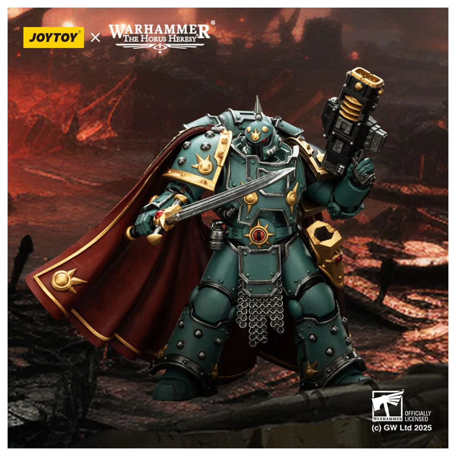 Warhammer 40,000: Synowie Horusa figurka akcji Legion Champion 12 cm zdjęcie produktu