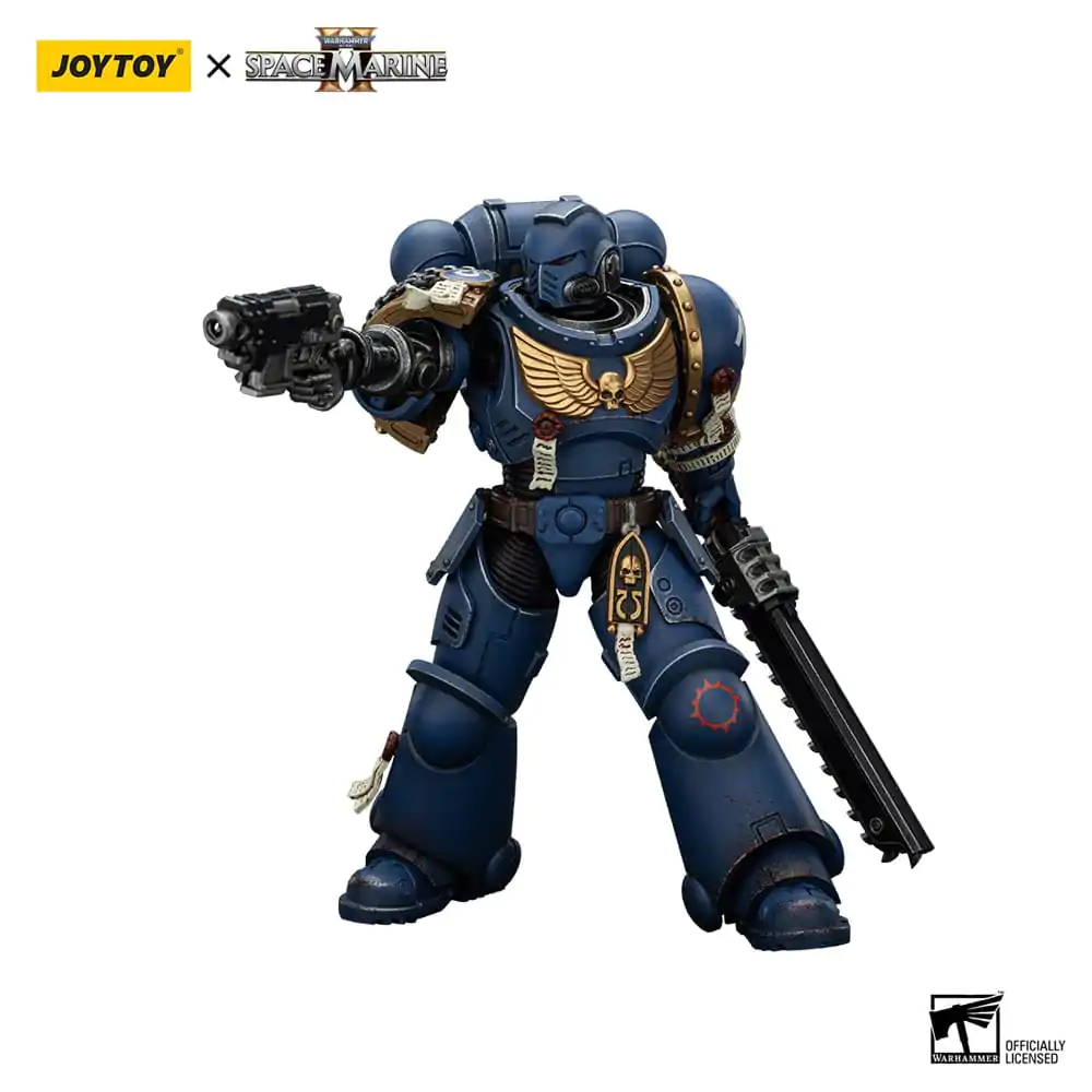 Warhammer 40,000: Space Marine 2 Figurka Akcji Ultramarines Brother Chairon Collectors Edition 13 cm zdjęcie produktu