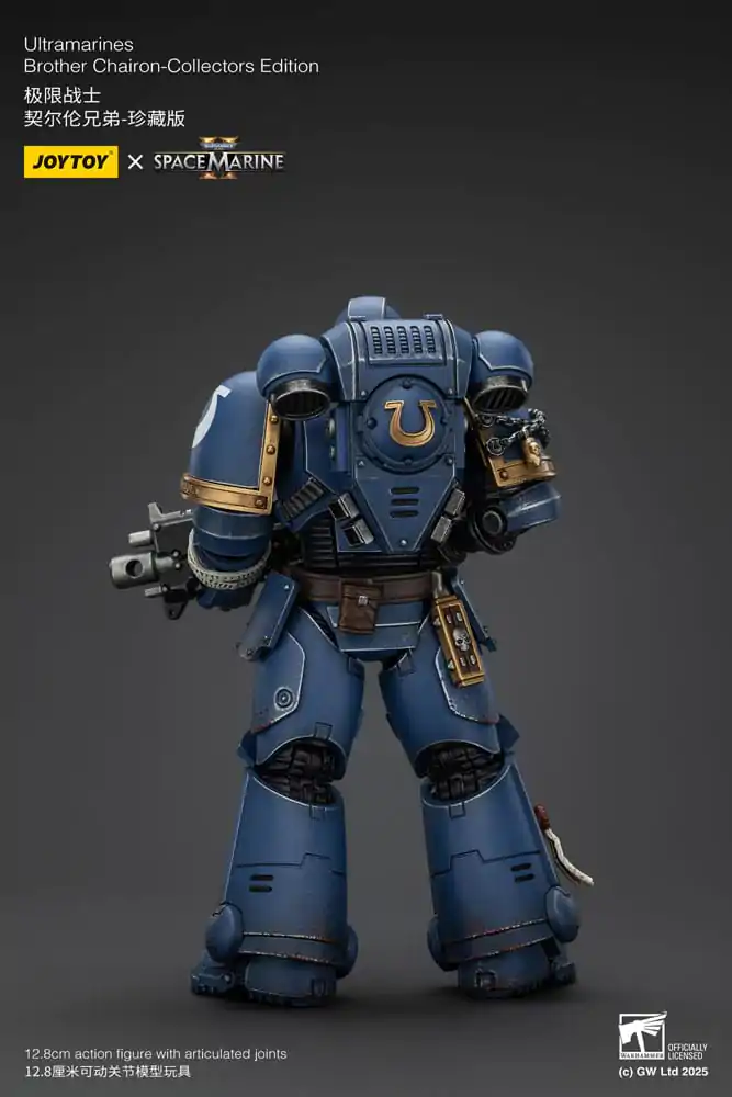 Warhammer 40,000: Space Marine 2 Figurka Akcji Ultramarines Brother Chairon Collectors Edition 13 cm zdjęcie produktu