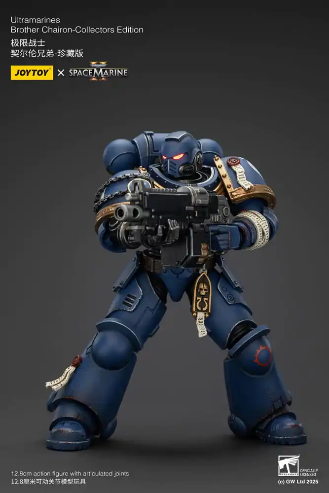Warhammer 40,000: Space Marine 2 Figurka Akcji Ultramarines Brother Chairon Collectors Edition 13 cm zdjęcie produktu