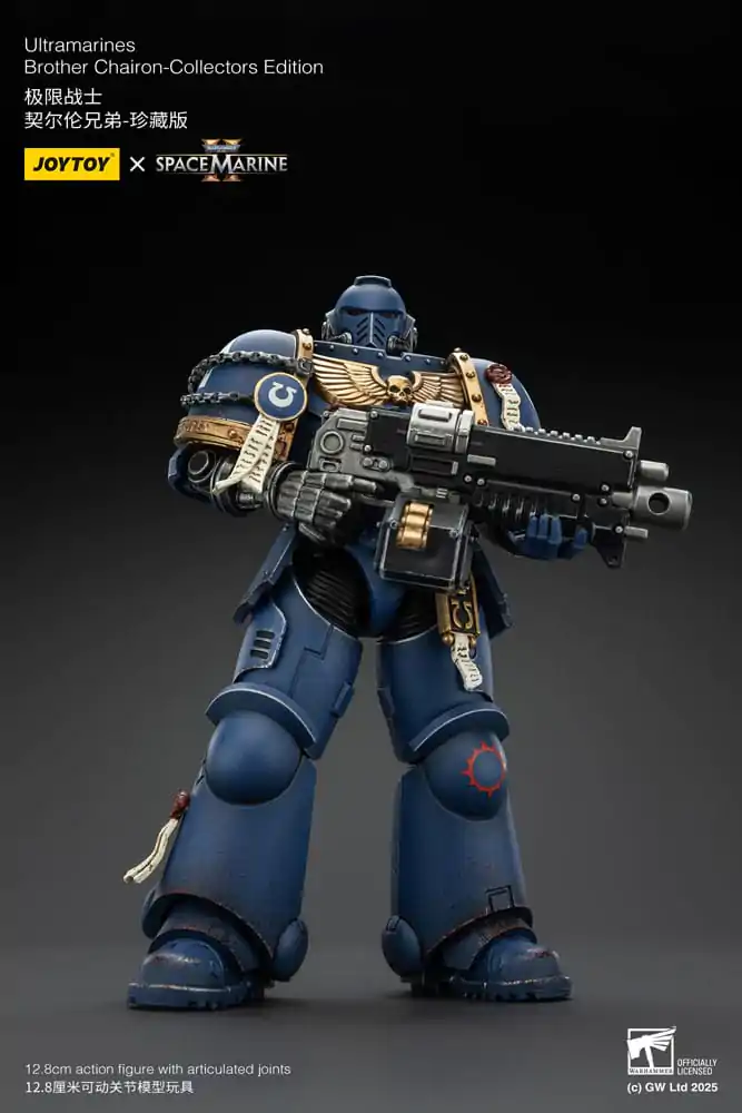Warhammer 40,000: Space Marine 2 Figurka Akcji Ultramarines Brother Chairon Collectors Edition 13 cm zdjęcie produktu