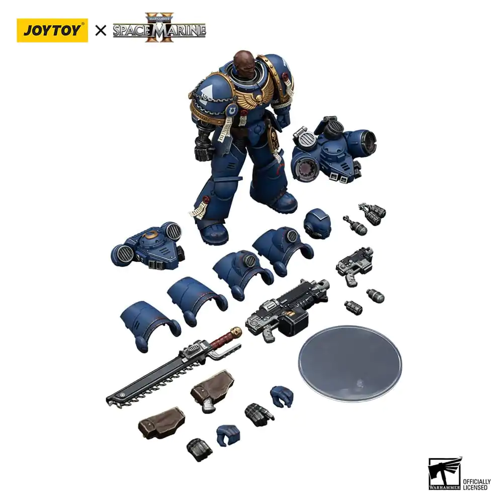 Warhammer 40,000: Space Marine 2 Figurka Akcji Ultramarines Brother Chairon Collectors Edition 13 cm zdjęcie produktu
