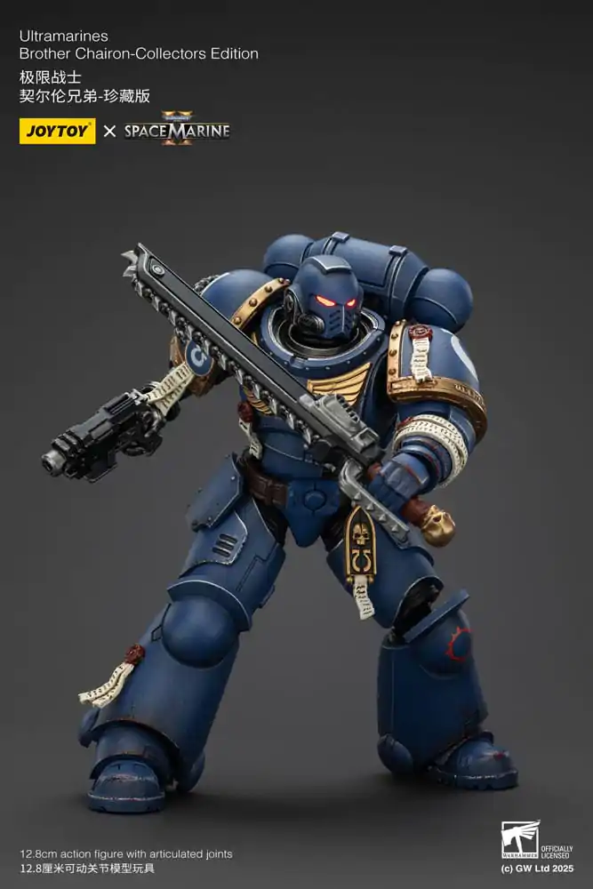 Warhammer 40,000: Space Marine 2 Figurka Akcji Ultramarines Brother Chairon Collectors Edition 13 cm zdjęcie produktu