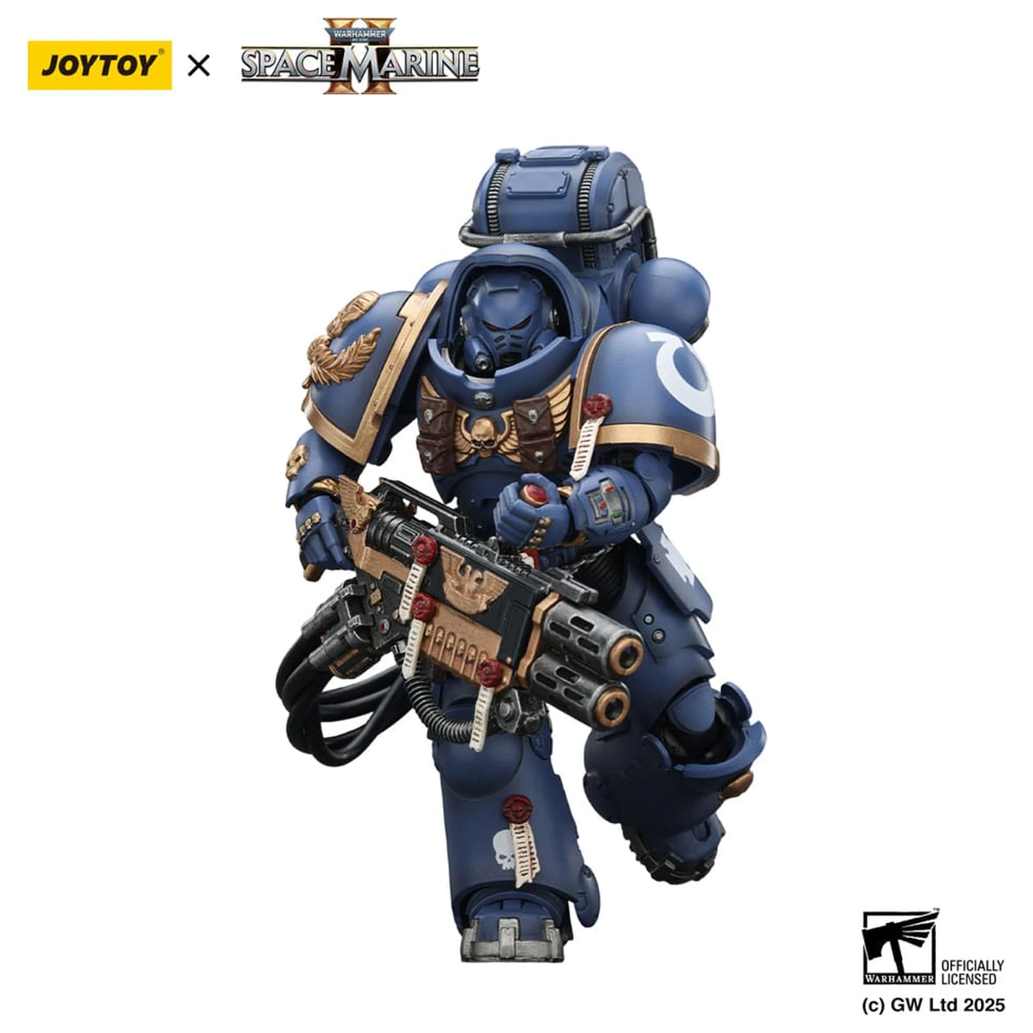 Warhammer 40,000: Space Marine 2 Action Figure Ultramarines Heavy Artificer Armor with Relic Multi-Melta 13 cm zdjęcie produktu