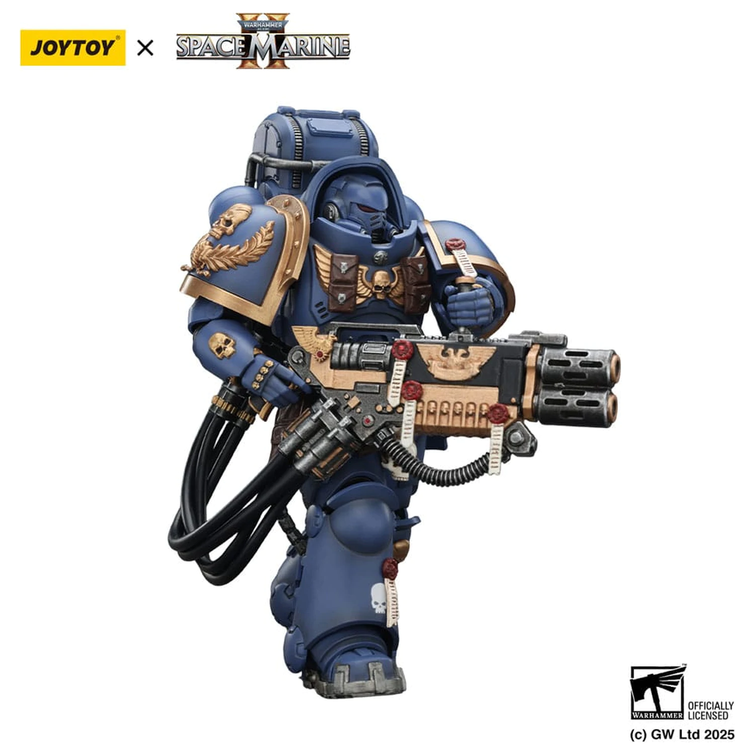 Warhammer 40,000: Space Marine 2 Action Figure Ultramarines Heavy Artificer Armor with Relic Multi-Melta 13 cm zdjęcie produktu
