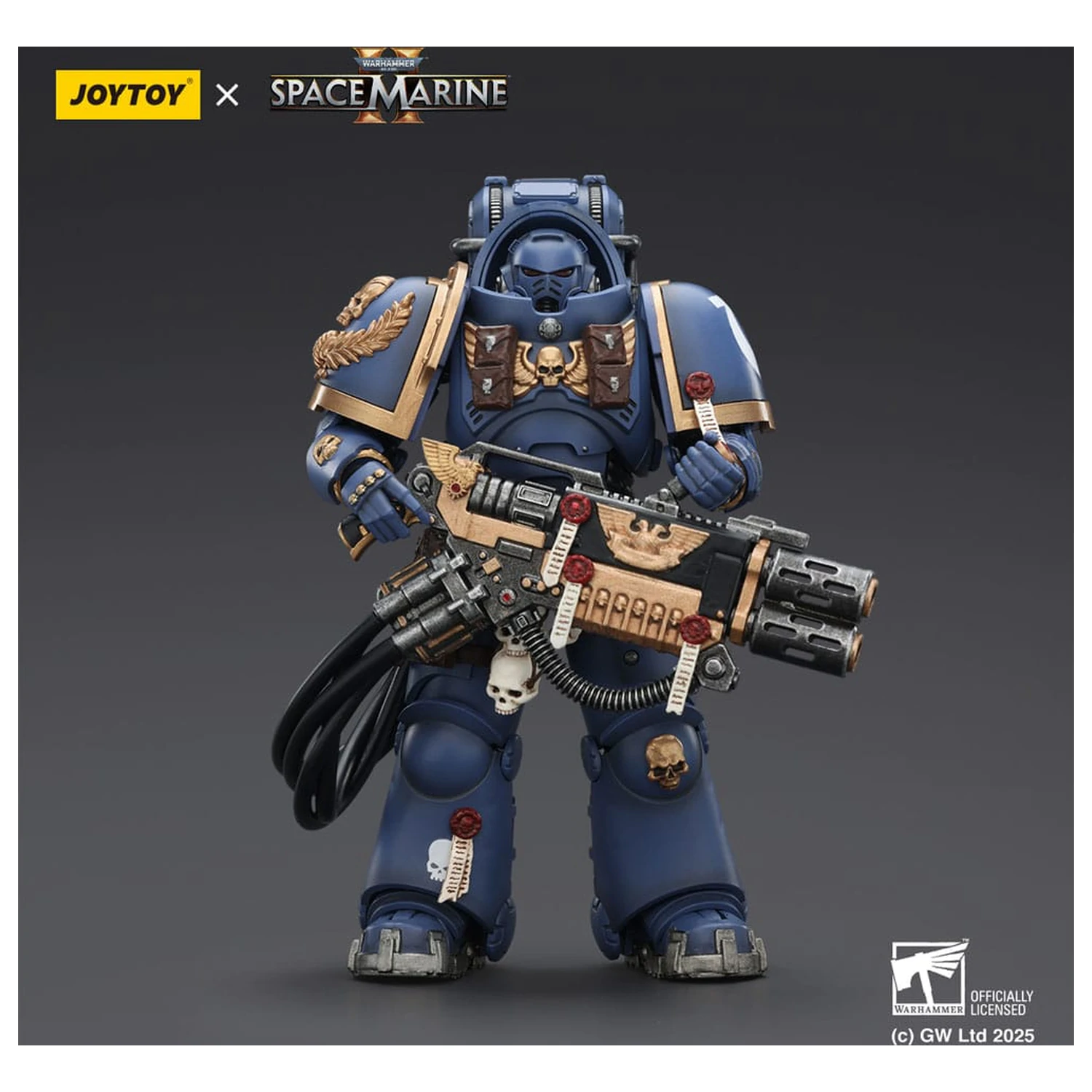 Warhammer 40,000: Space Marine 2 Action Figure Ultramarines Heavy Artificer Armor with Relic Multi-Melta 13 cm zdjęcie produktu