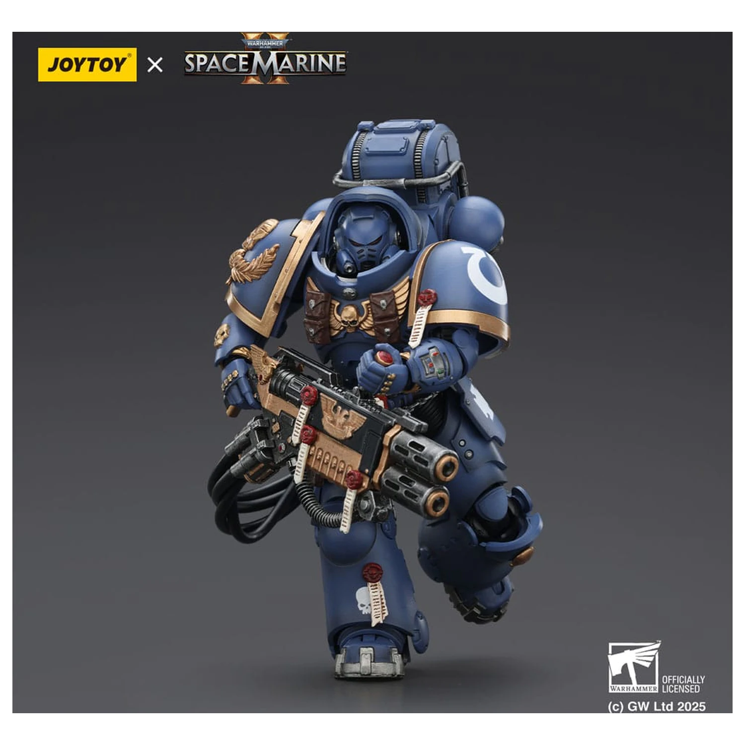 Warhammer 40,000: Space Marine 2 Action Figure Ultramarines Heavy Artificer Armor with Relic Multi-Melta 13 cm zdjęcie produktu