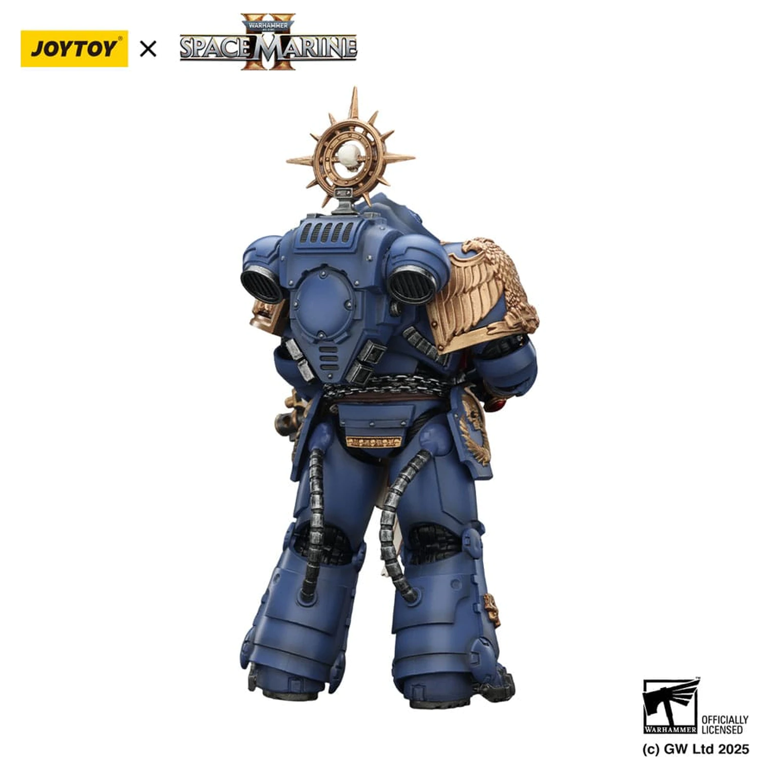 Warhammer 40,000: Space Marine 2 Figurka Akcji Ultramarines Heavy Relic Primus Armor z Heavy Relic Bolt Rifle 13 cm zdjęcie produktu