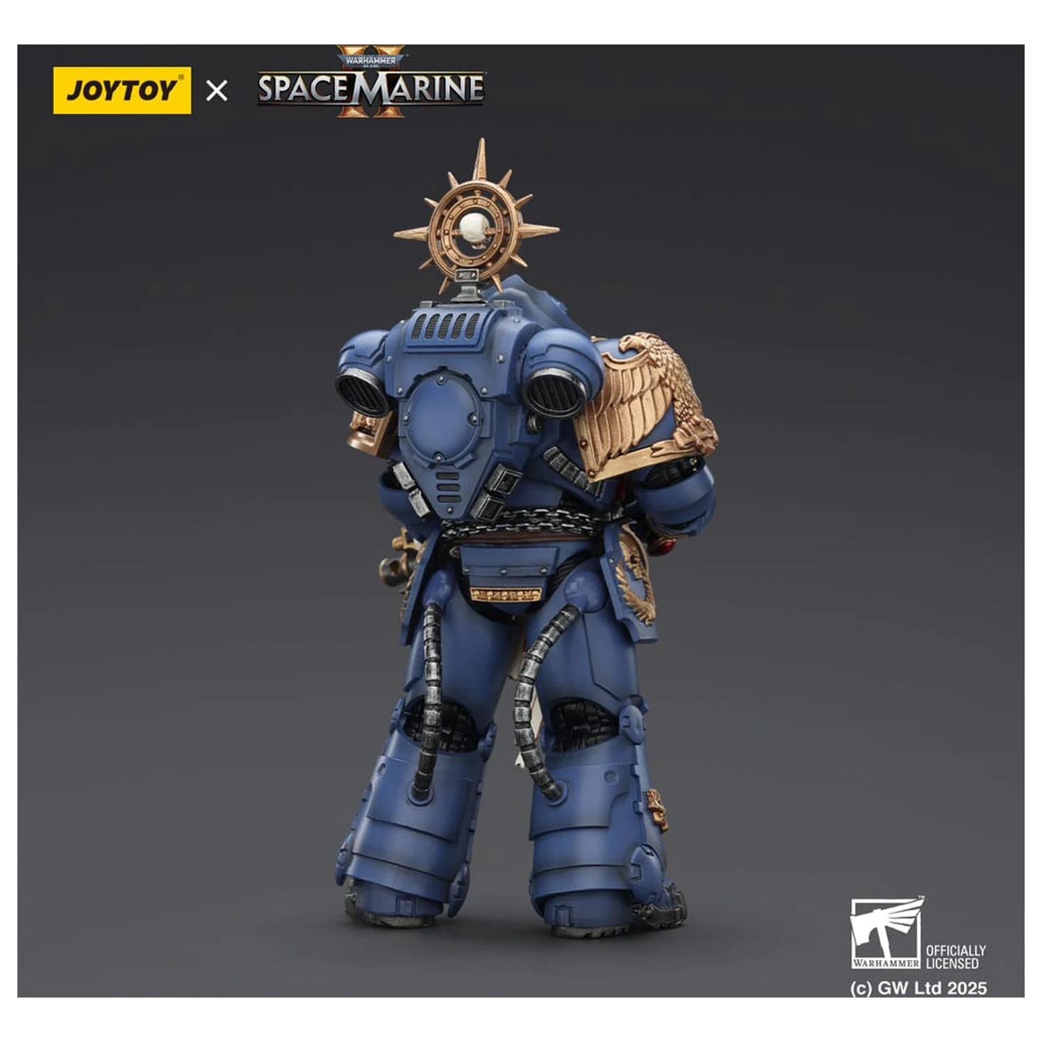 Warhammer 40,000: Space Marine 2 Figurka Akcji Ultramarines Heavy Relic Primus Armor z Heavy Relic Bolt Rifle 13 cm zdjęcie produktu