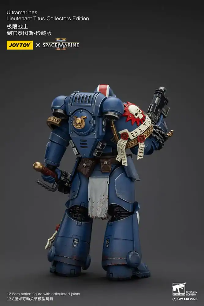 Warhammer 40,000: Space Marine 2 Figurka Akcji Ultramarines Lieutenant Titus Collectors Edition 13 cm zdjęcie produktu