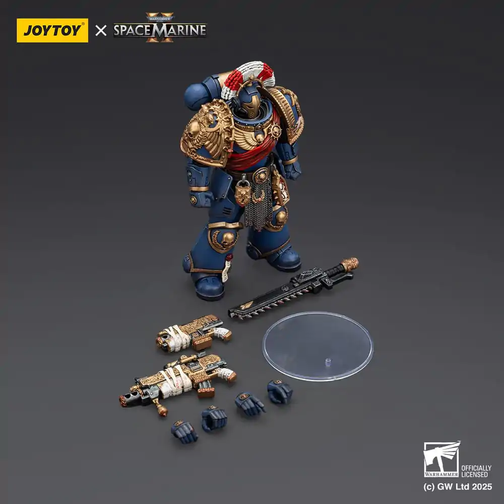 Warhammer 40,000: Space Marine 2 figurka akcji Ultramarines Relic Secundus Armour 13 cm zdjęcie produktu